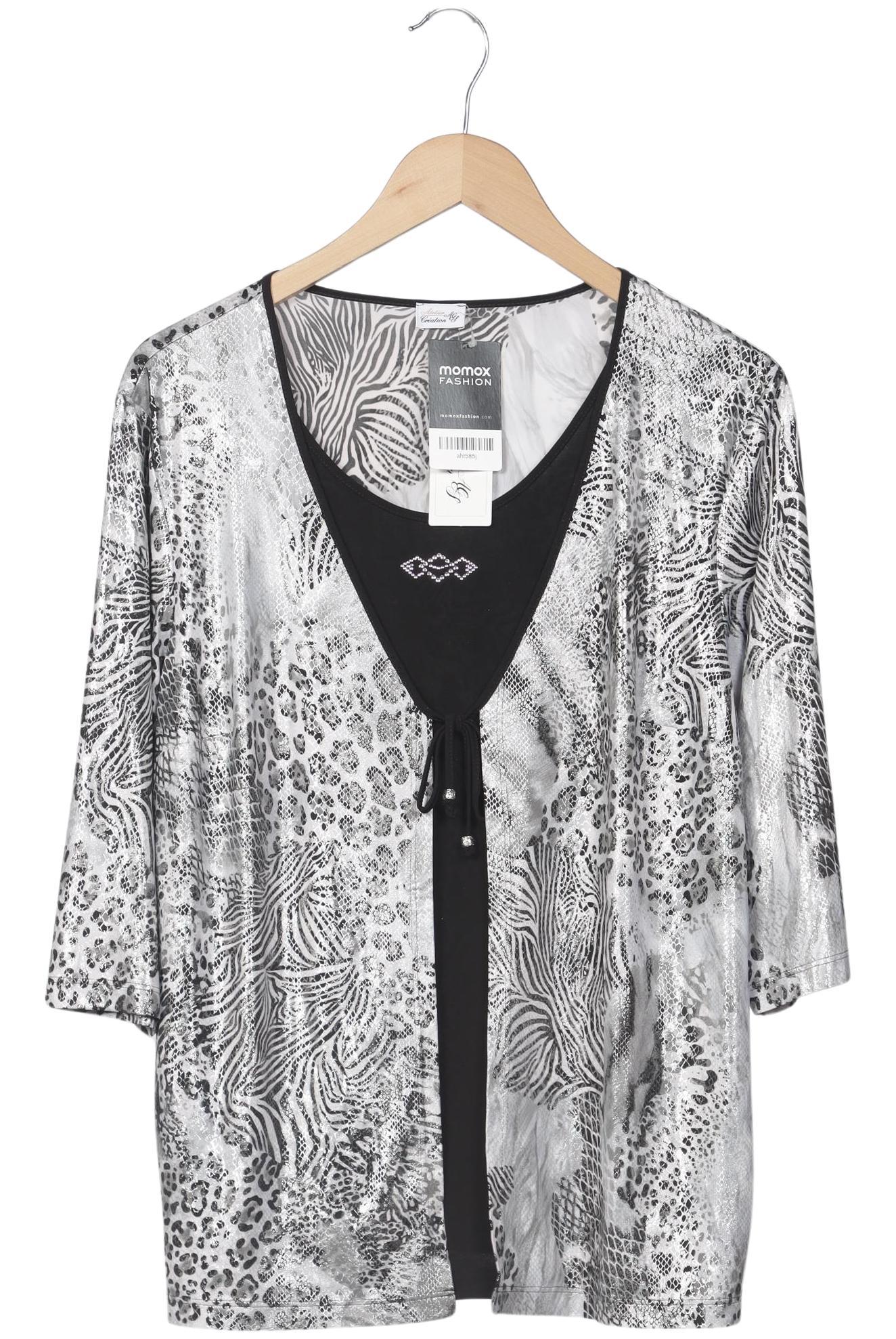 

Atelier Goldner Schnitt Damen Strickjacke, grau, Gr. 22