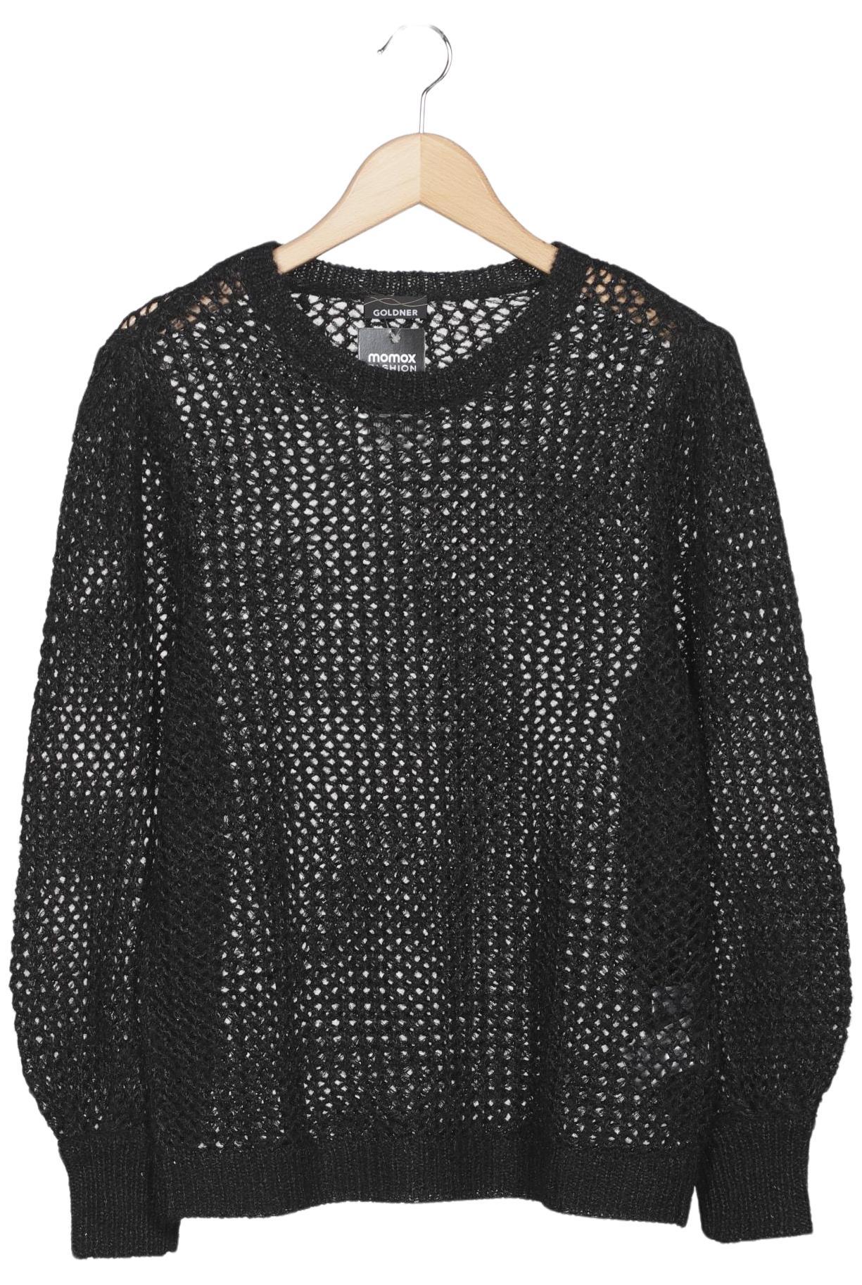 

Atelier Goldner Schnitt Damen Pullover, schwarz, Gr. 42