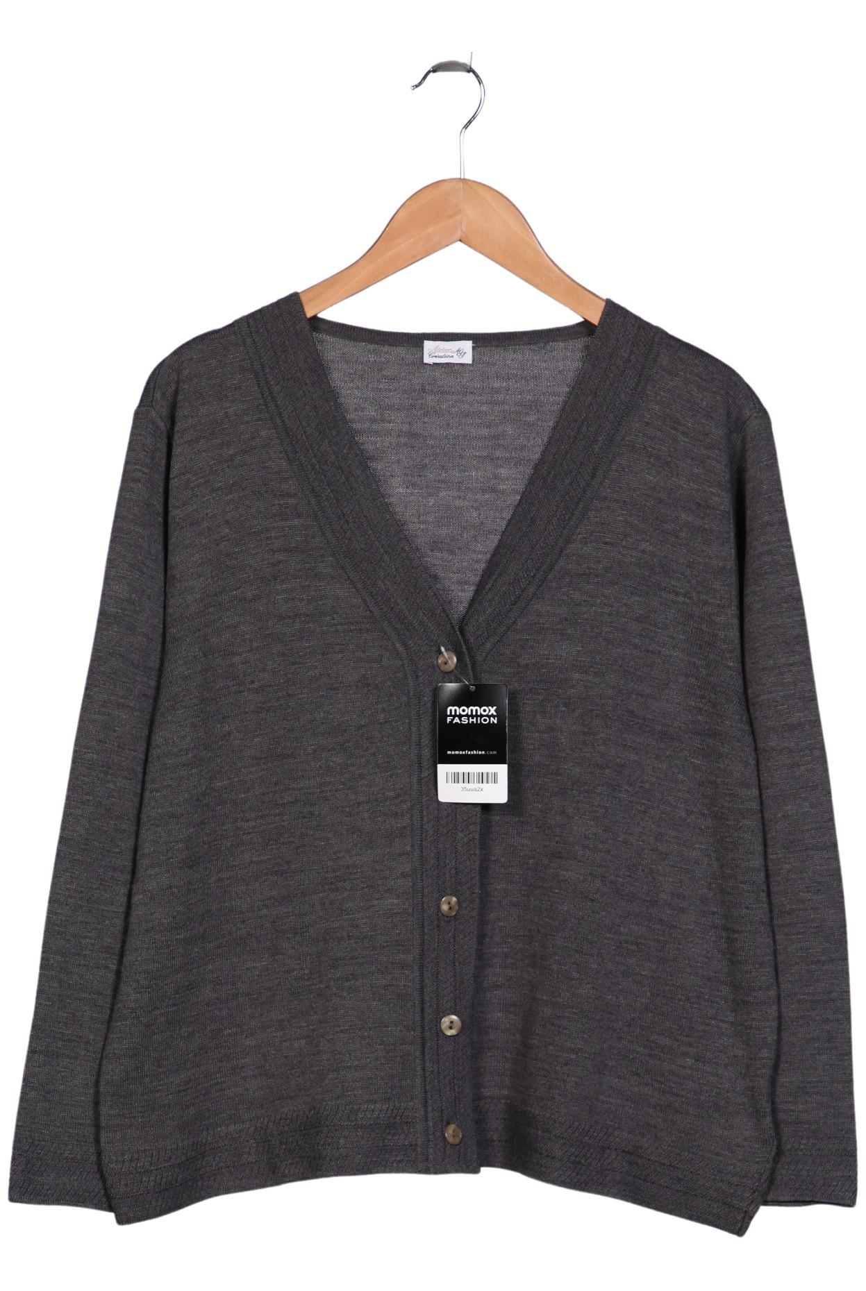 

Atelier Goldner Schnitt Damen Strickjacke, grau, Gr. 20