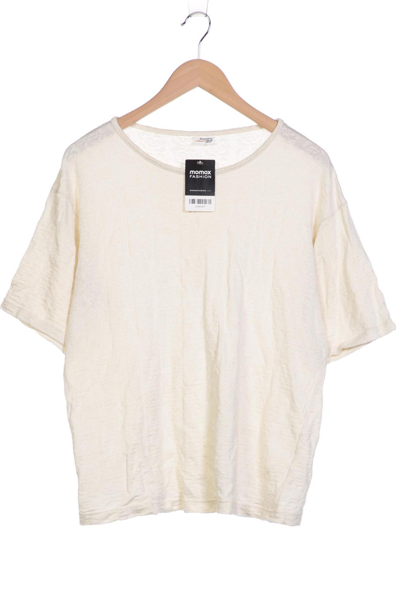 

Atelier Goldner Schnitt Damen T-Shirt, cremeweiß, Gr. 40