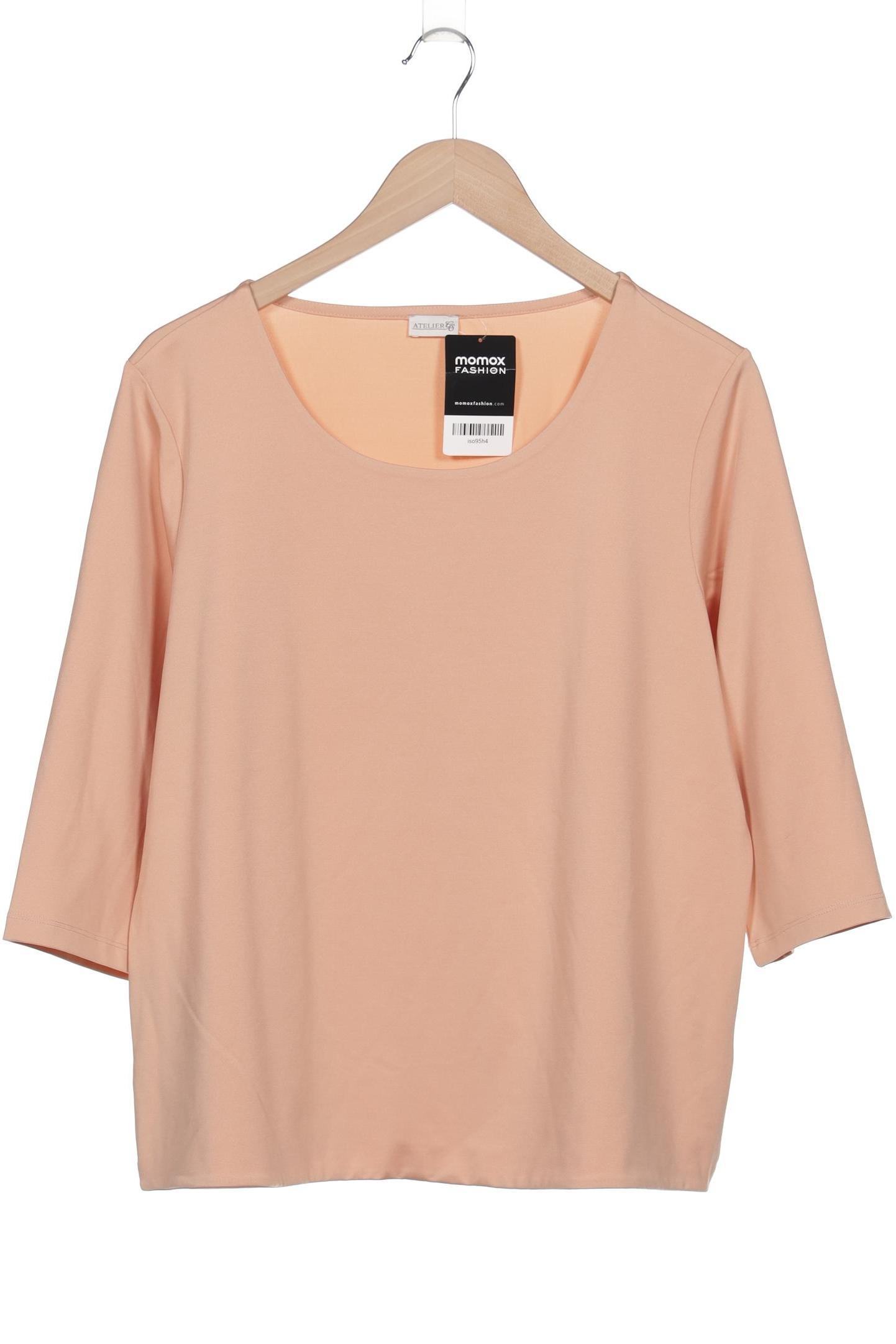 

Atelier Goldner Schnitt Damen Langarmshirt, orange, Gr. 20