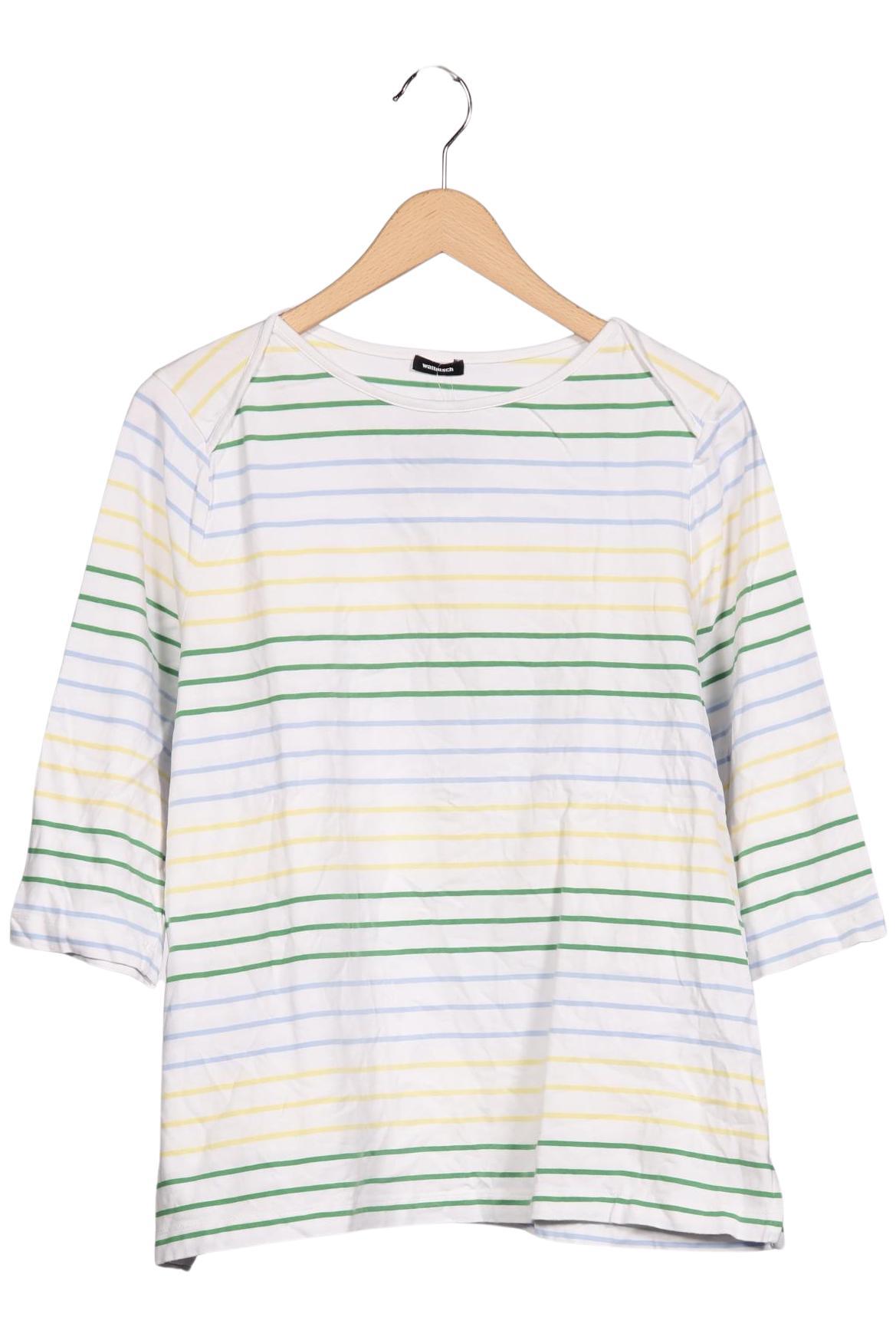 

Atelier Goldner Schnitt Damen Langarmshirt, weiß, Gr. 48