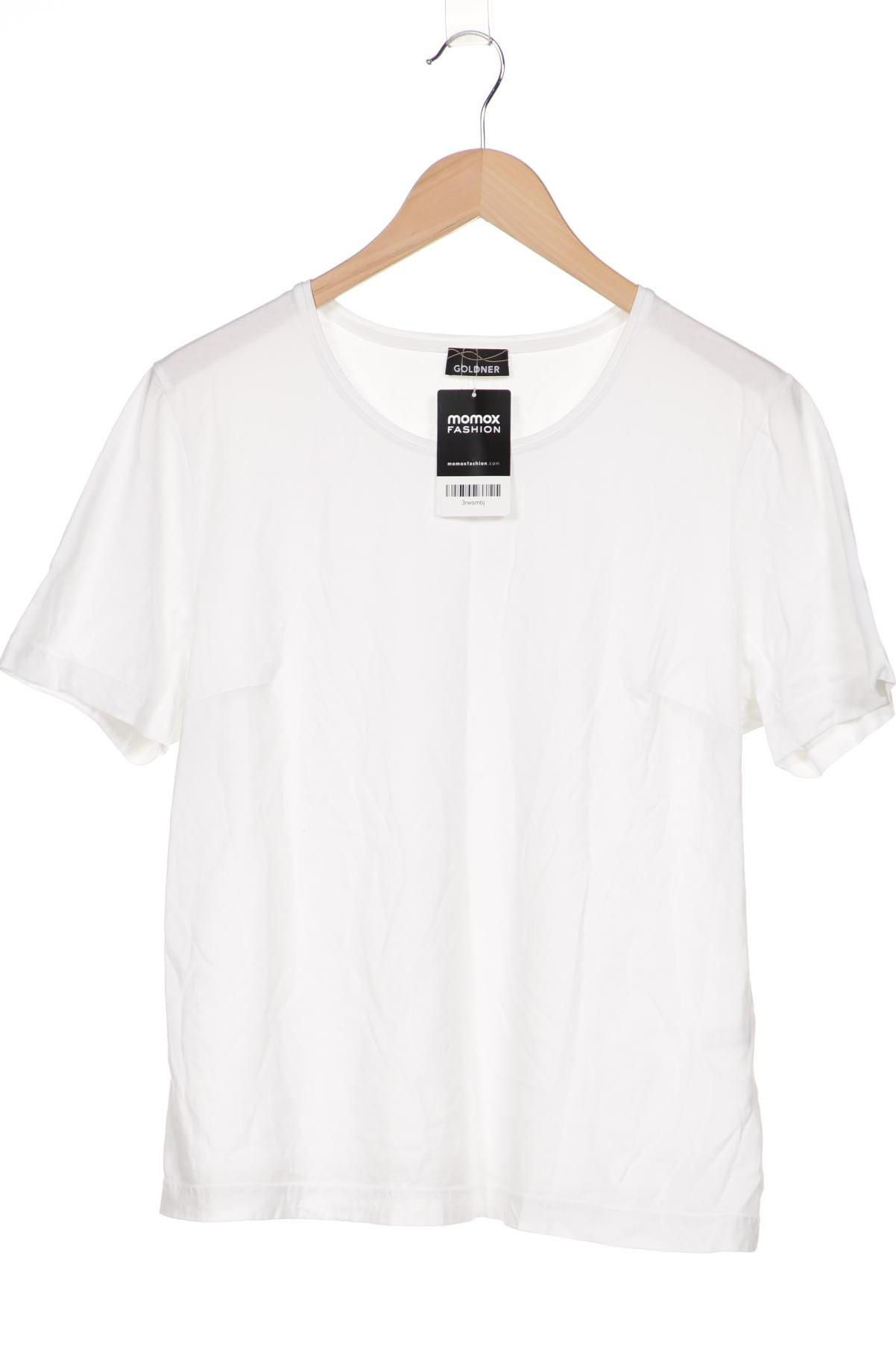 

Atelier Goldner Schnitt Damen T-Shirt, weiß