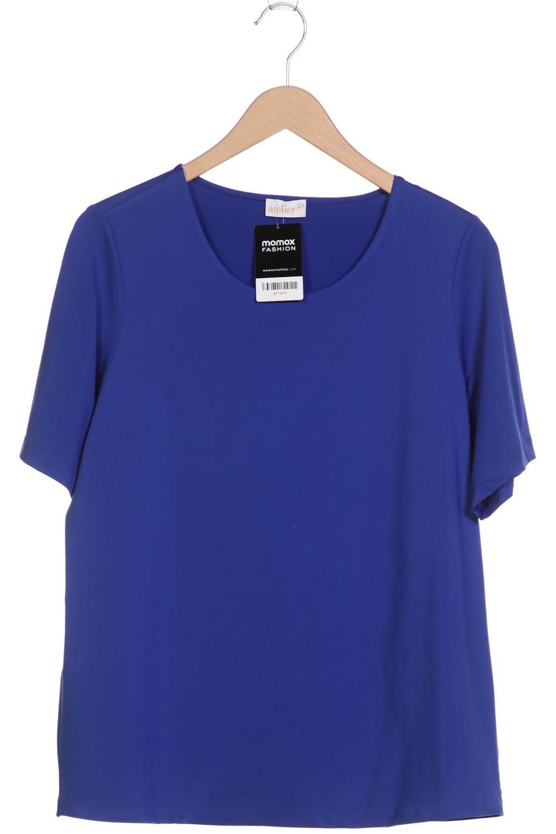 

Atelier Goldner Schnitt Damen T-Shirt, blau, Gr. 46