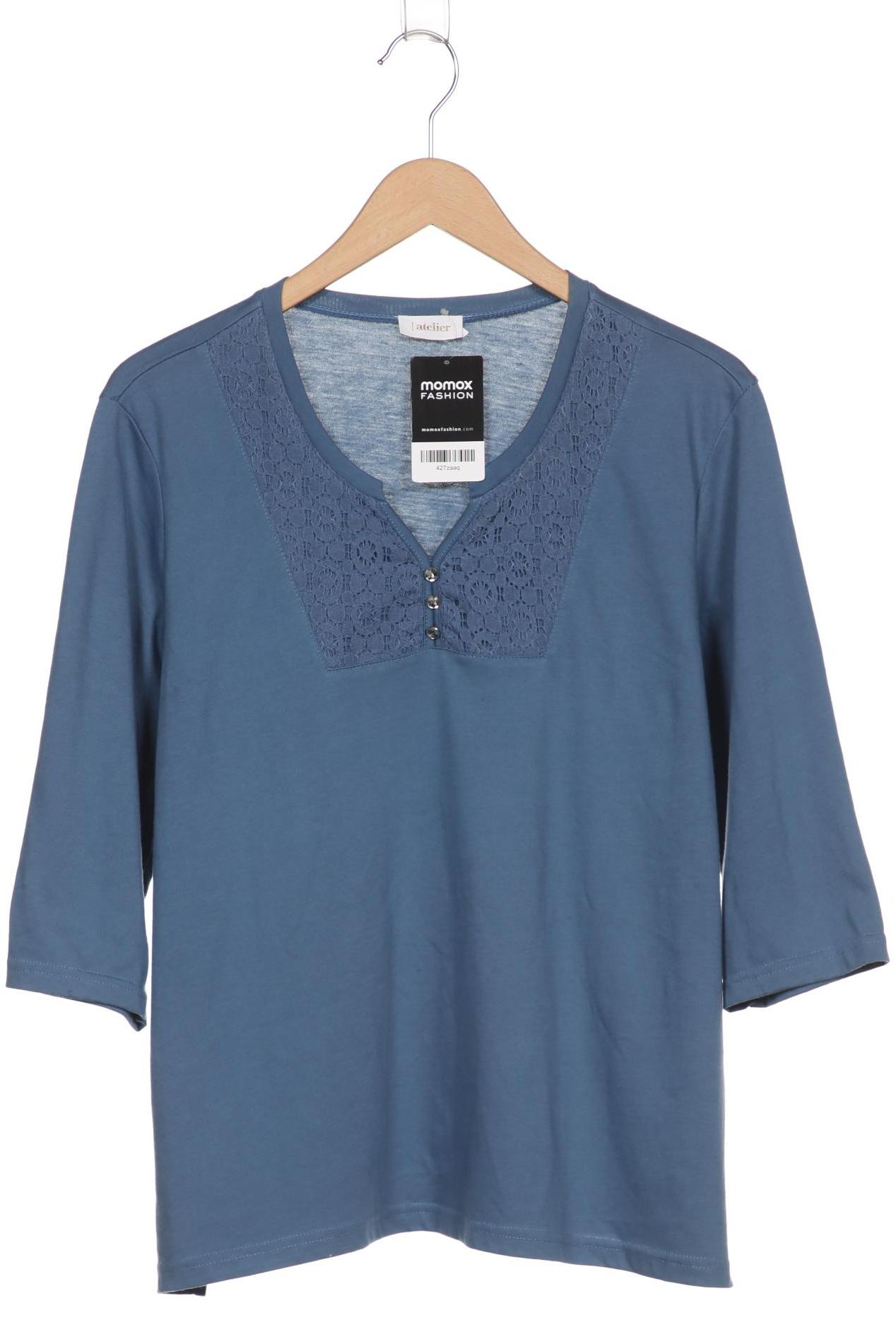 

Atelier Goldner Schnitt Damen Langarmshirt, hellblau