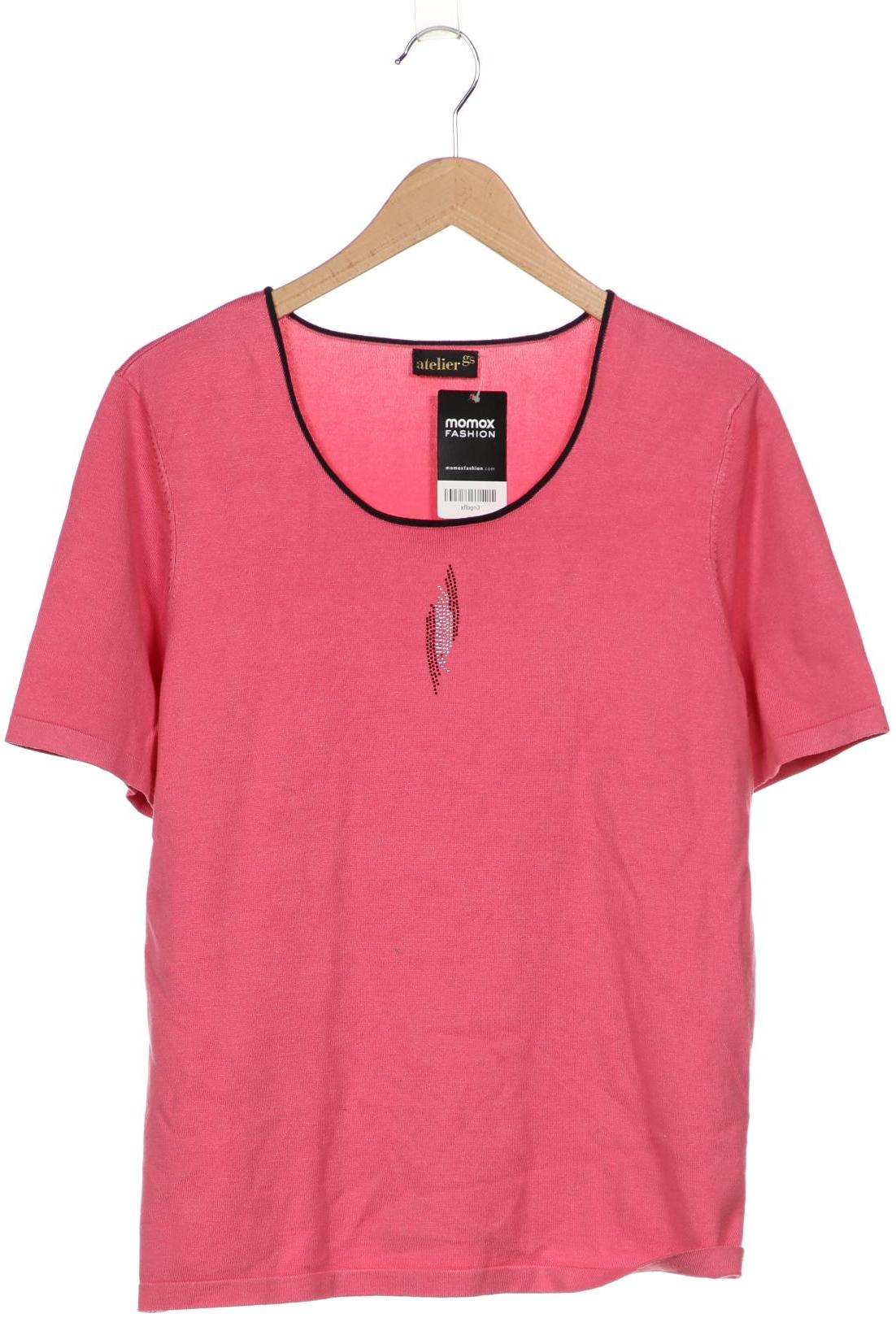 

Atelier Goldner Schnitt Damen Pullover, pink, Gr. 44