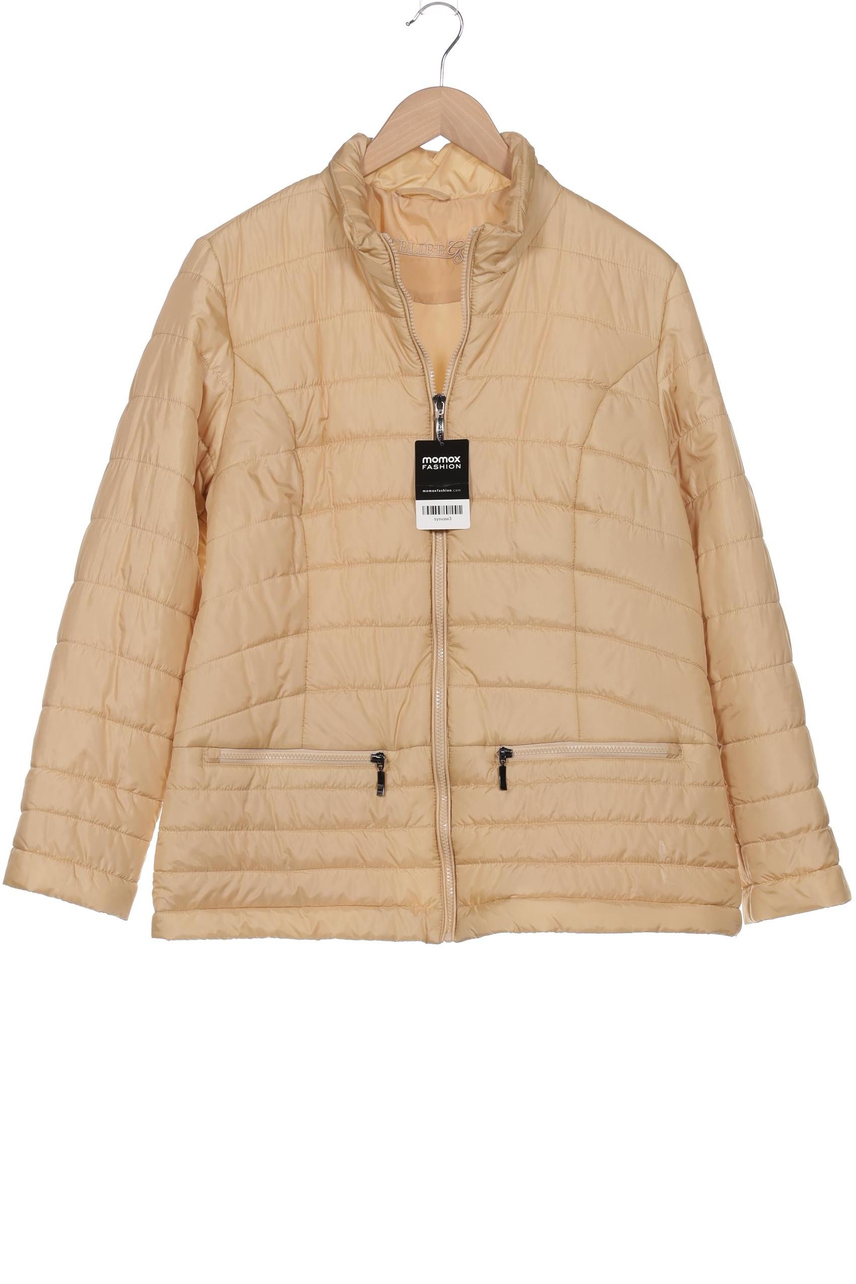 

Atelier Goldner Schnitt Damen Jacke, beige, Gr. 42