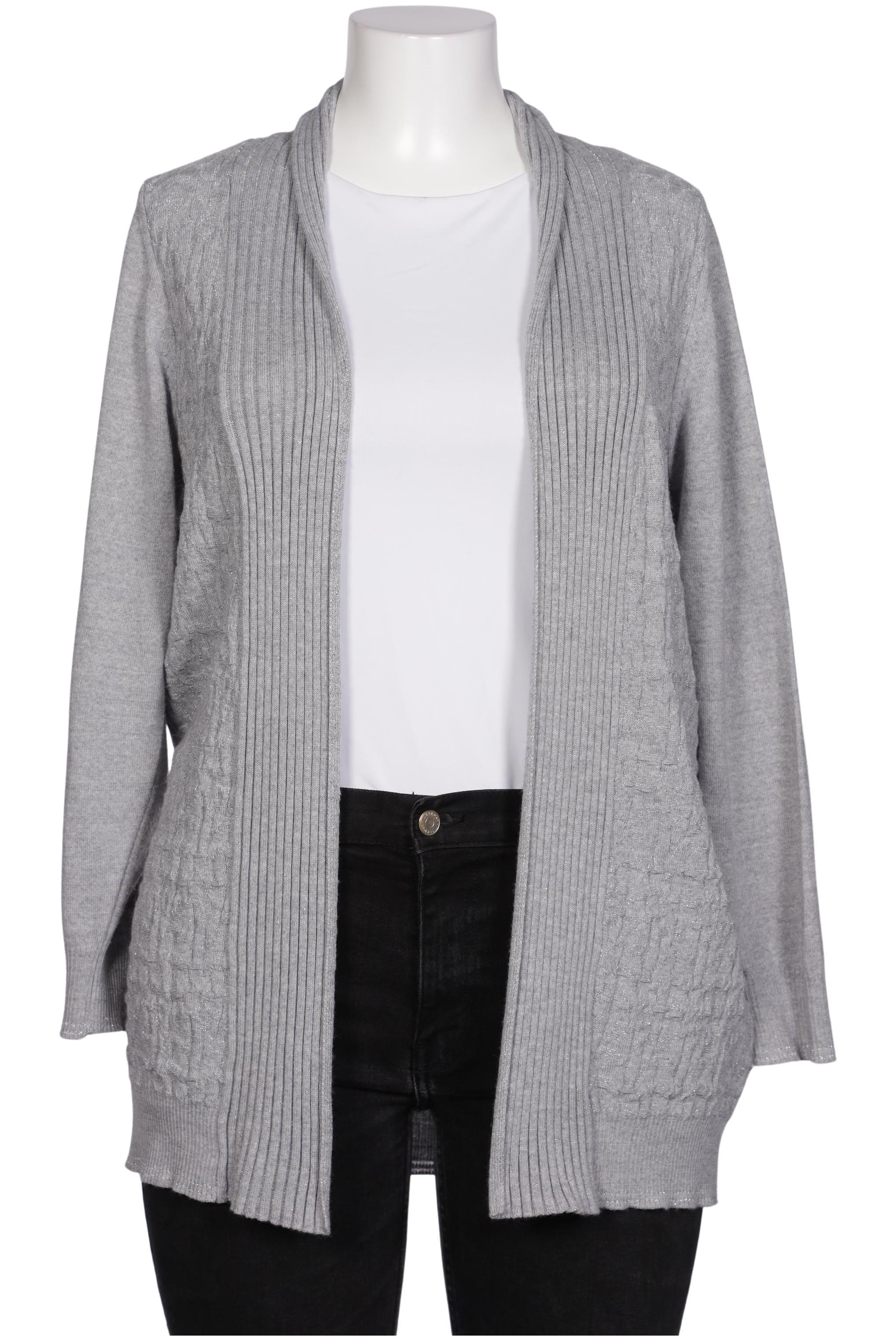 

Atelier Goldner Schnitt Damen Strickjacke, grau, Gr. 44