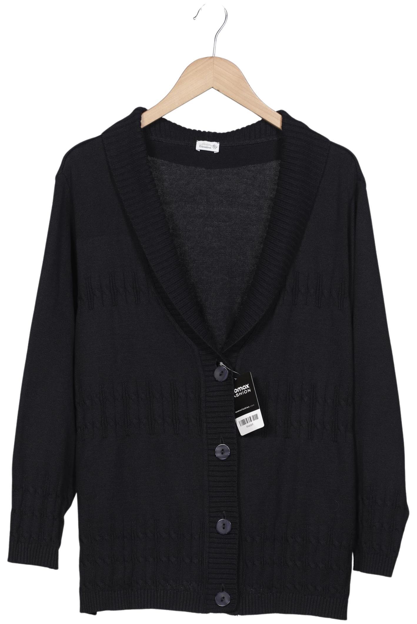 

Atelier Goldner Schnitt Damen Strickjacke, marineblau, Gr. 50