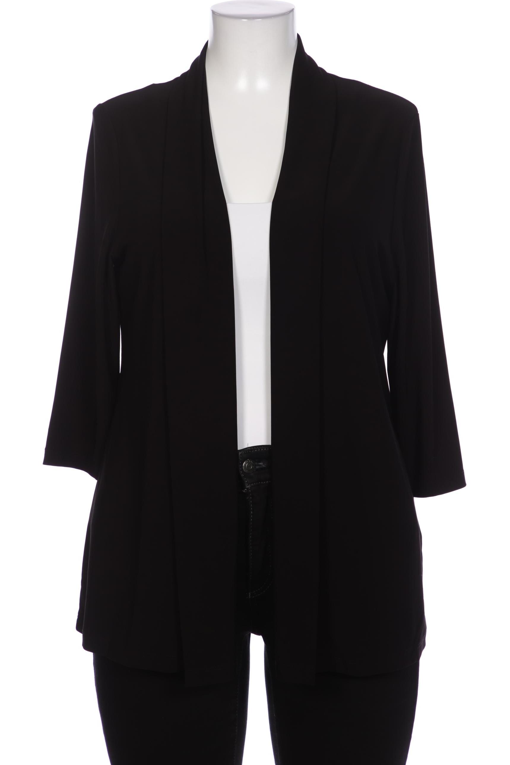 

Atelier Goldner Schnitt Damen Strickjacke, schwarz, Gr. 42