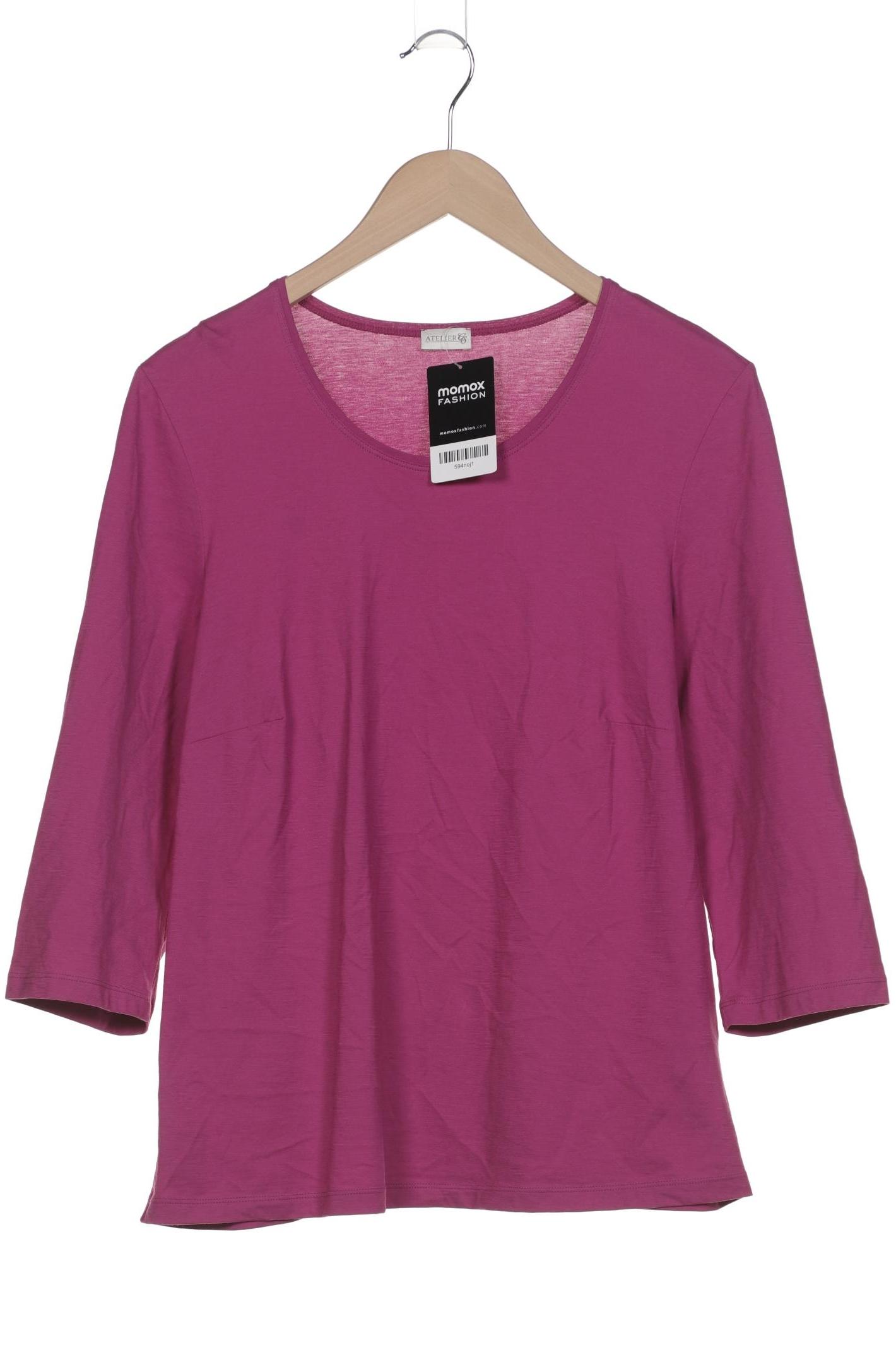 

Atelier Goldner Schnitt Damen Langarmshirt, flieder, Gr. 44