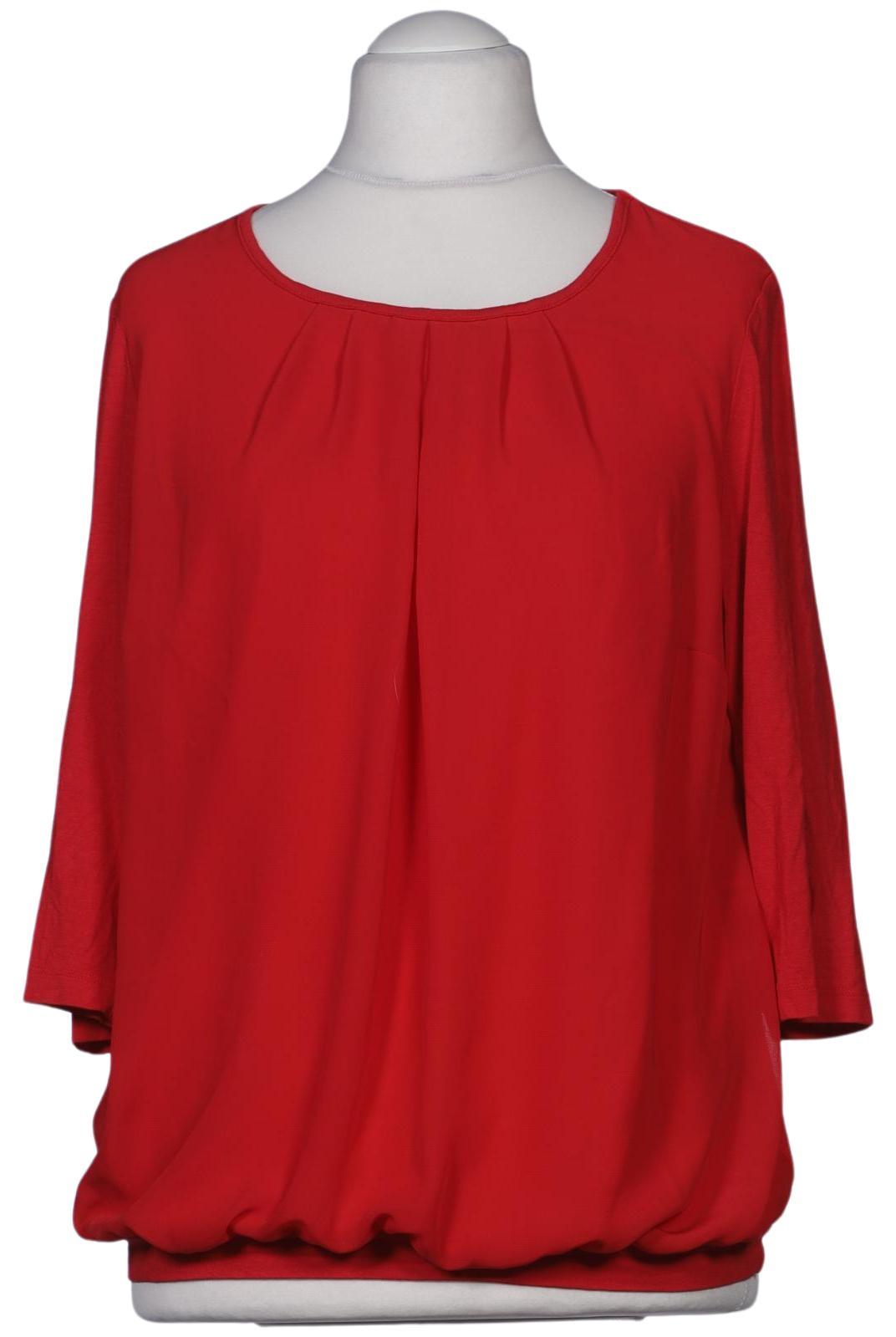 

Atelier Goldner Schnitt Damen Bluse, rot, Gr. 44