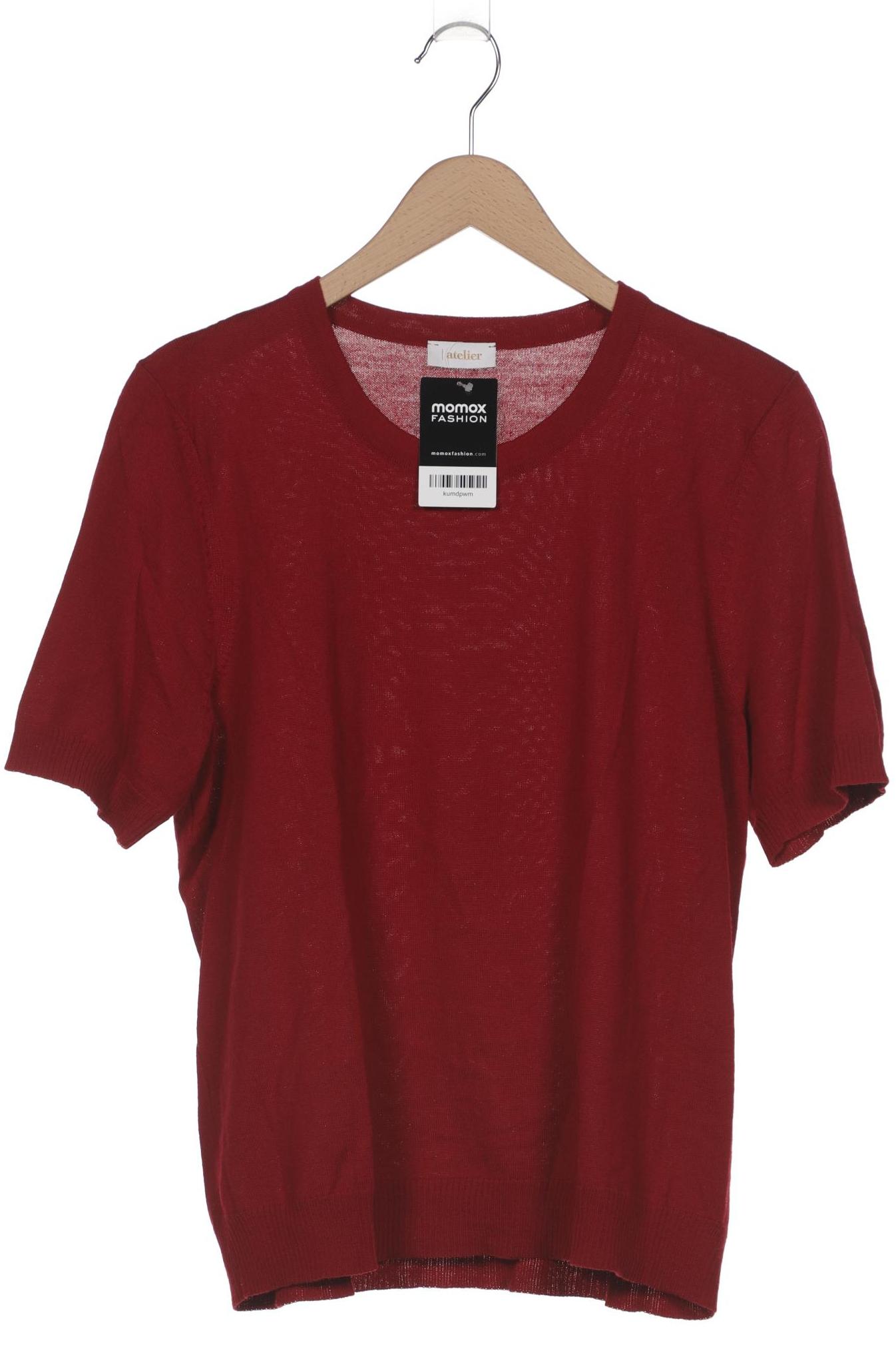 

Atelier Goldner Schnitt Damen Pullover, rot, Gr. 44