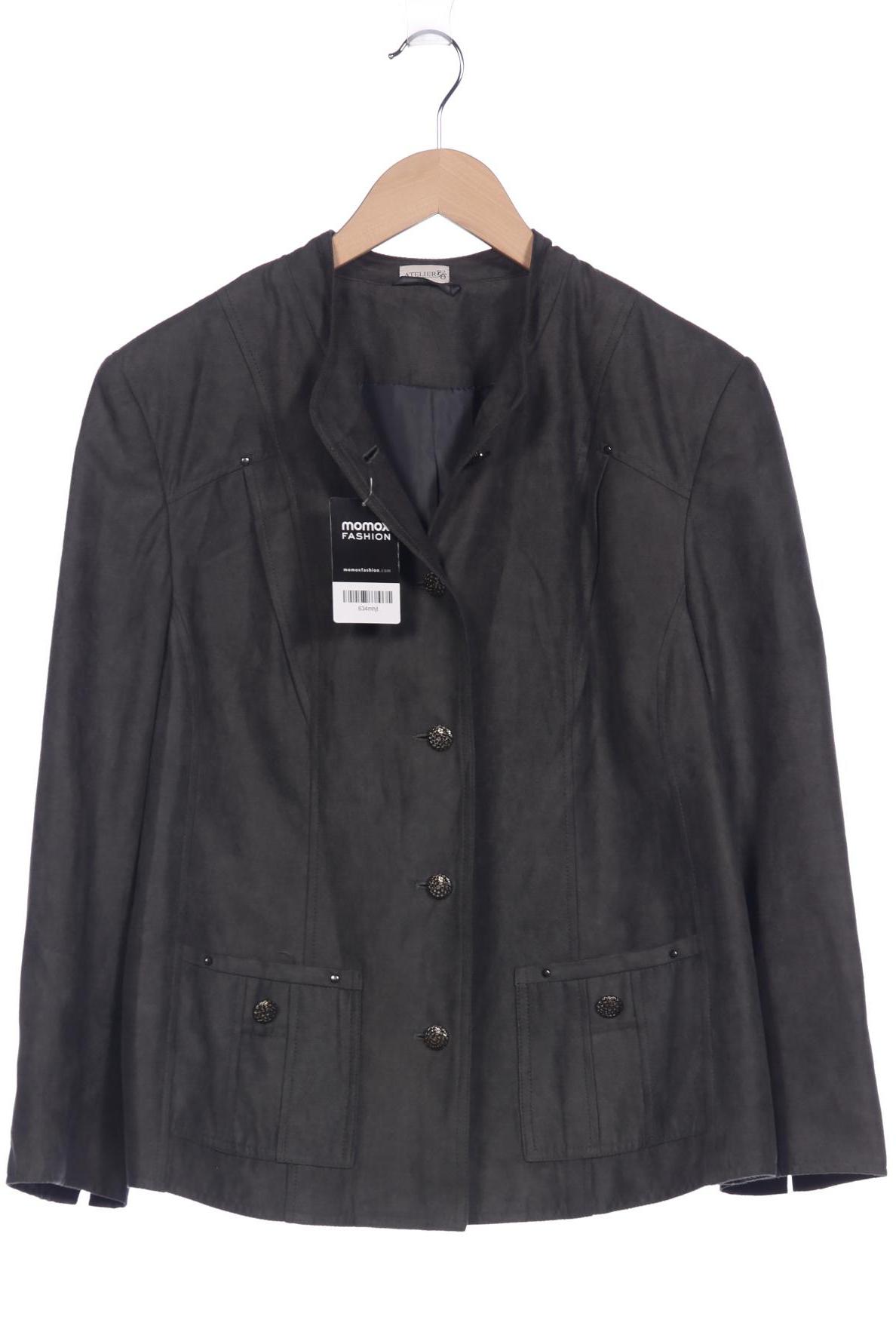 

Atelier Goldner Schnitt Damen Jacke, grau, Gr. 23
