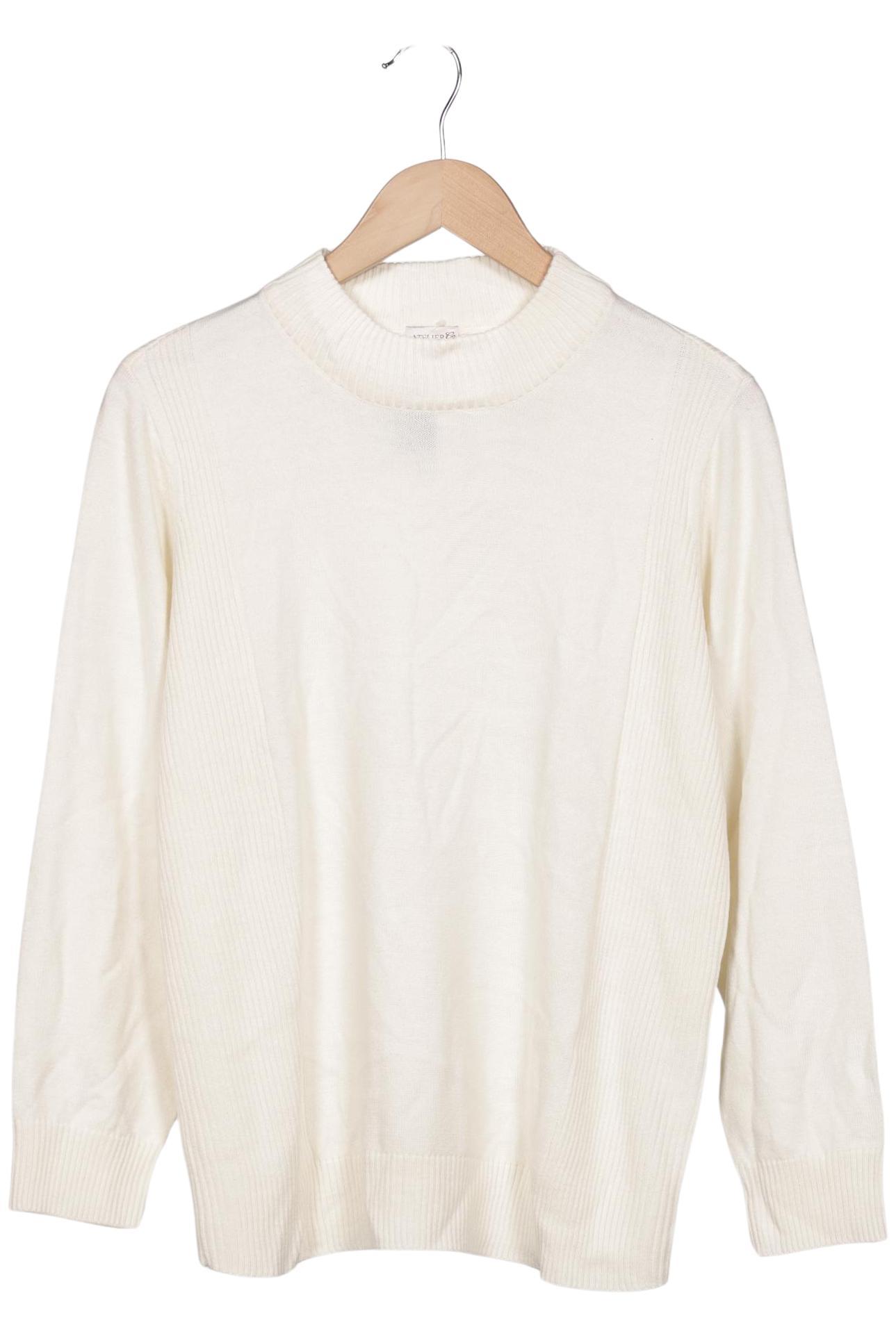 

Atelier Goldner Schnitt Damen Pullover, cremeweiß, Gr. 44
