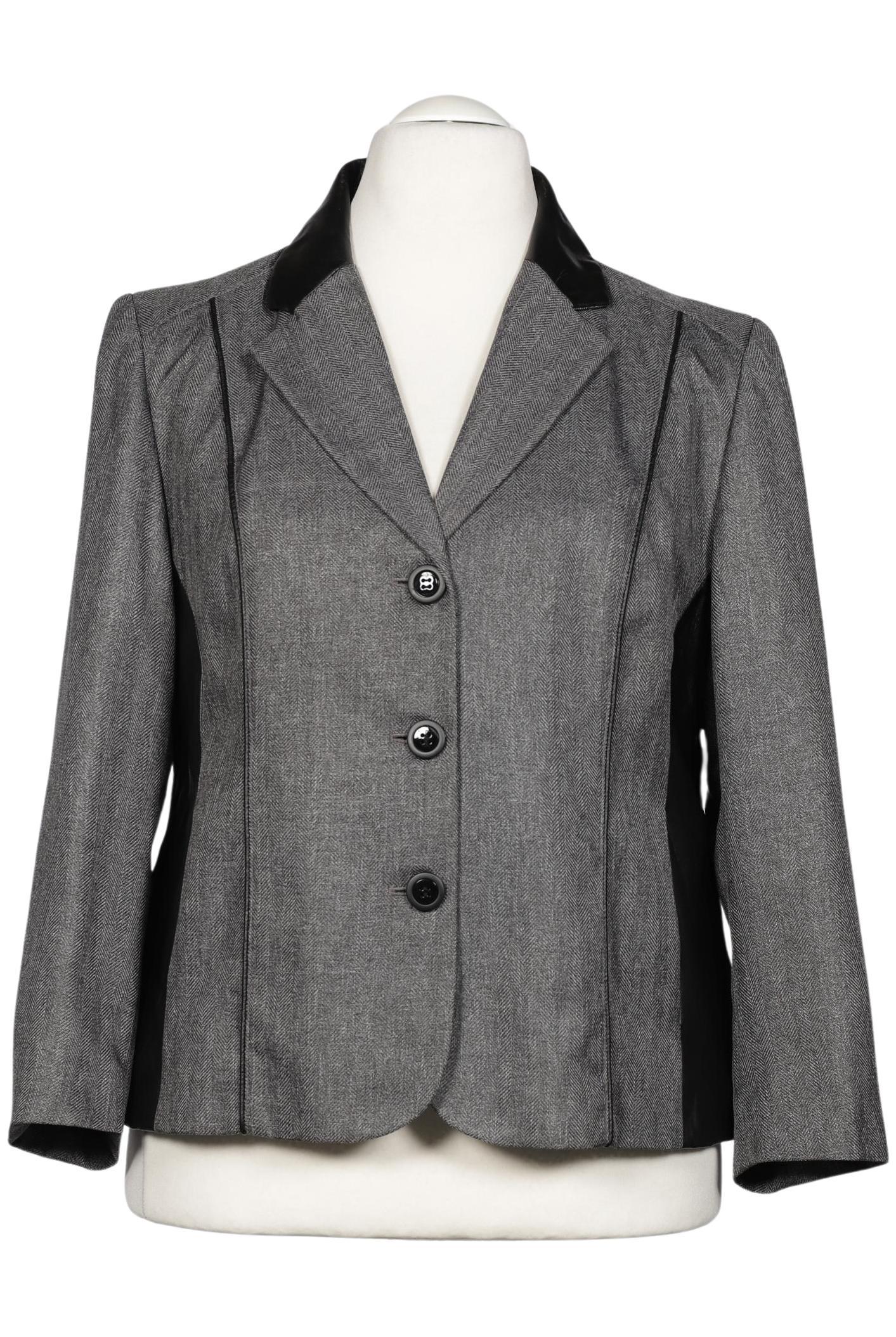 

Atelier Goldner Schnitt Damen Blazer, grau, Gr. 24