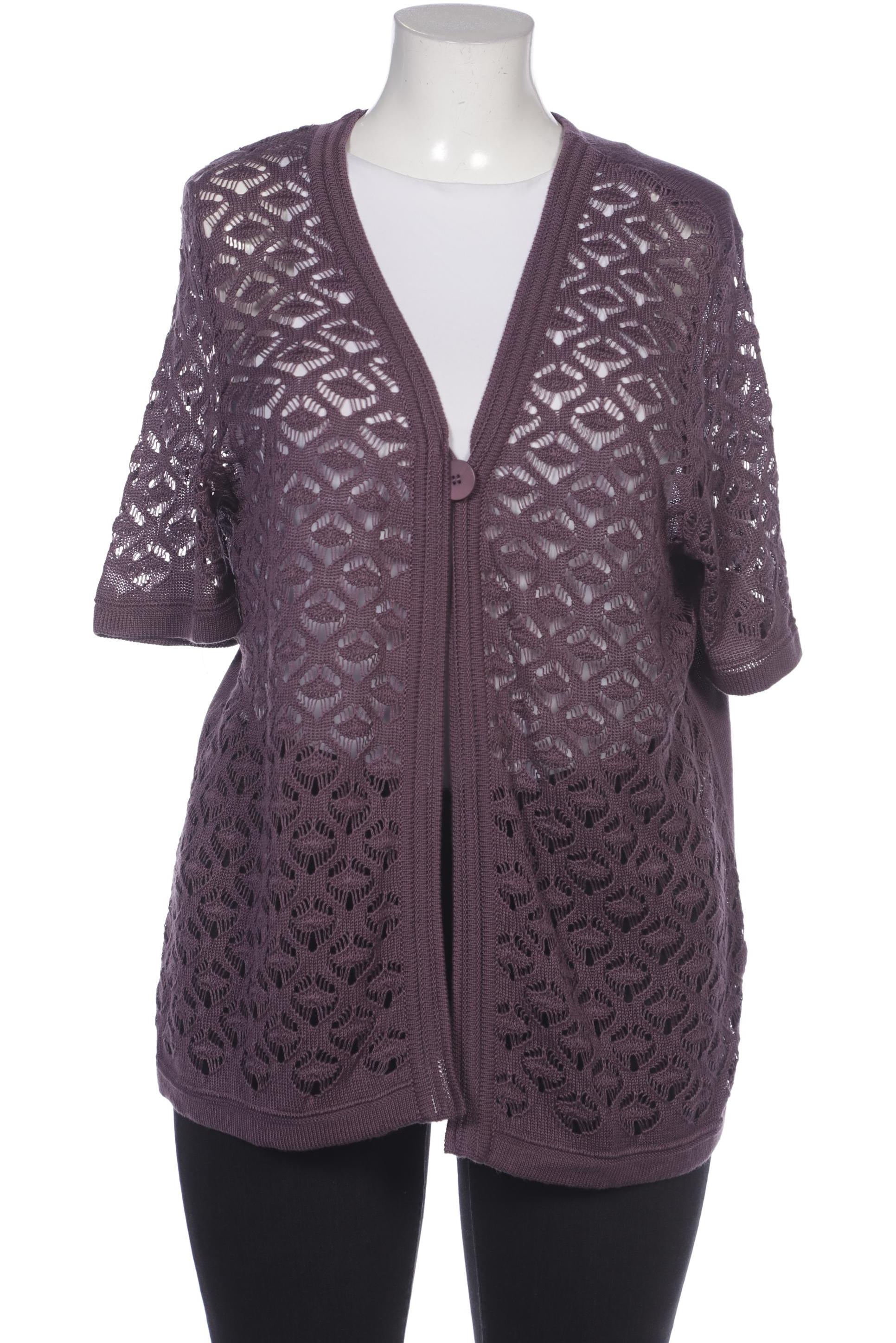 

Atelier Goldner Schnitt Damen Strickjacke, flieder, Gr. 48