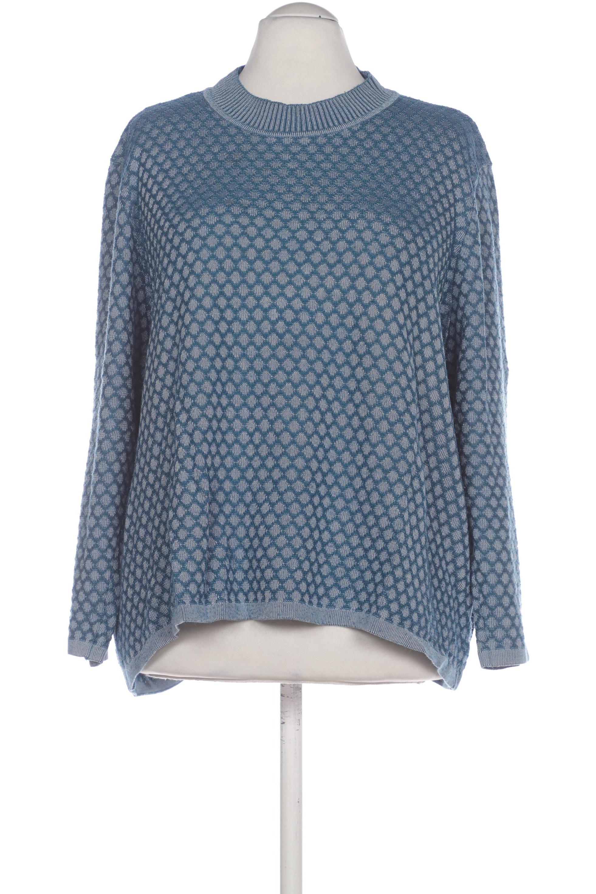

Atelier Goldner Schnitt Damen Pullover, blau, Gr. 54