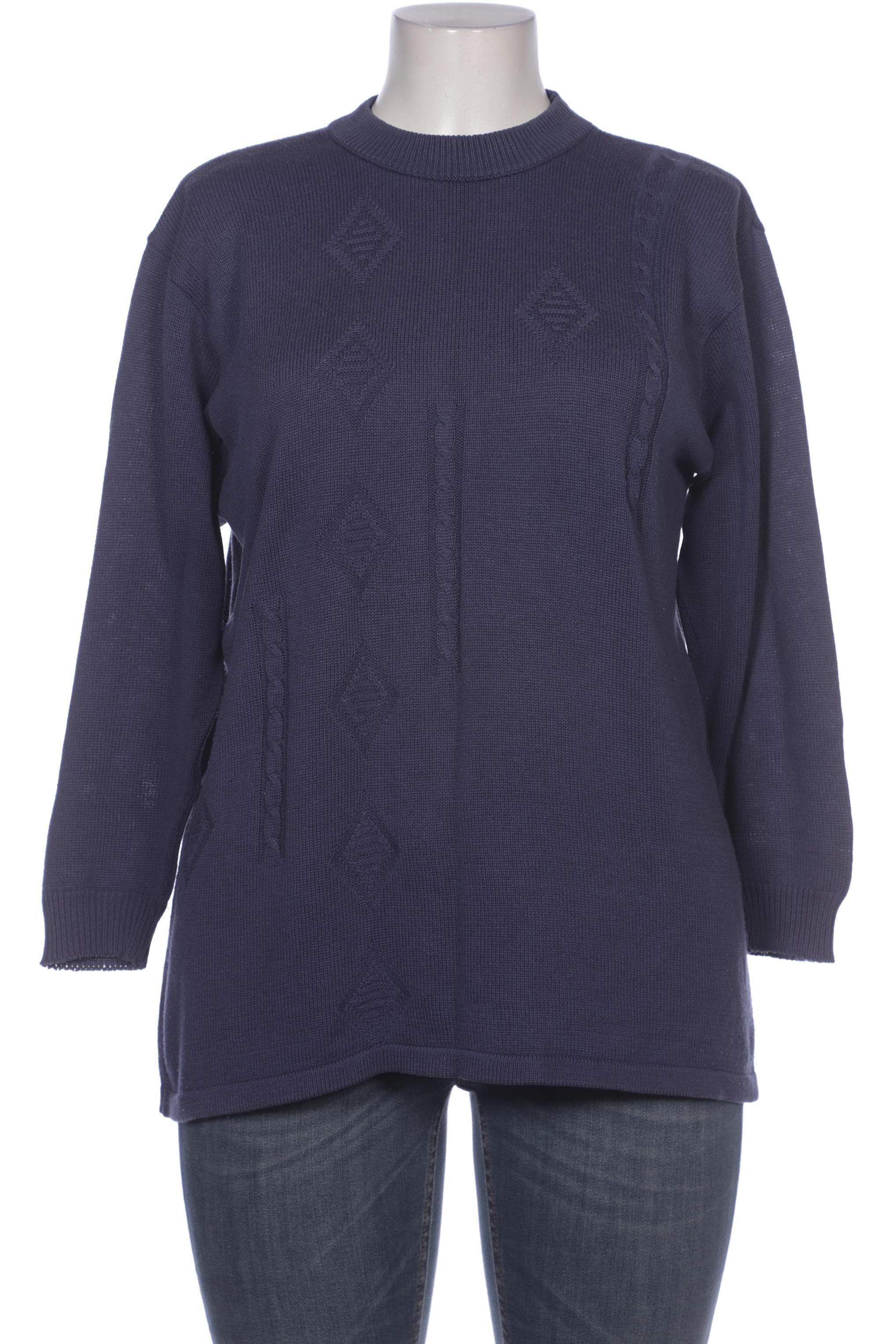 

Atelier Goldner Schnitt Damen Pullover, marineblau, Gr. 46