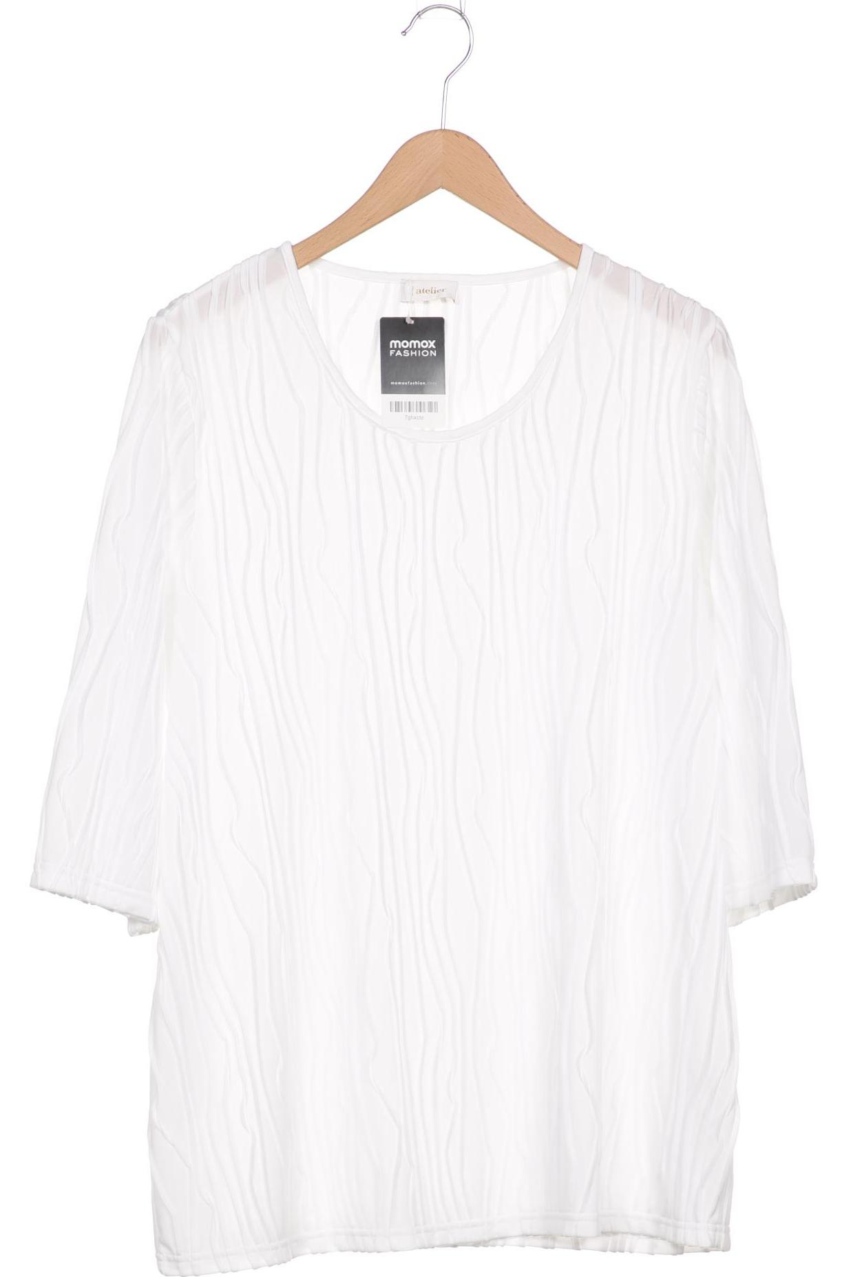 

Atelier Goldner Schnitt Damen T-Shirt, weiß