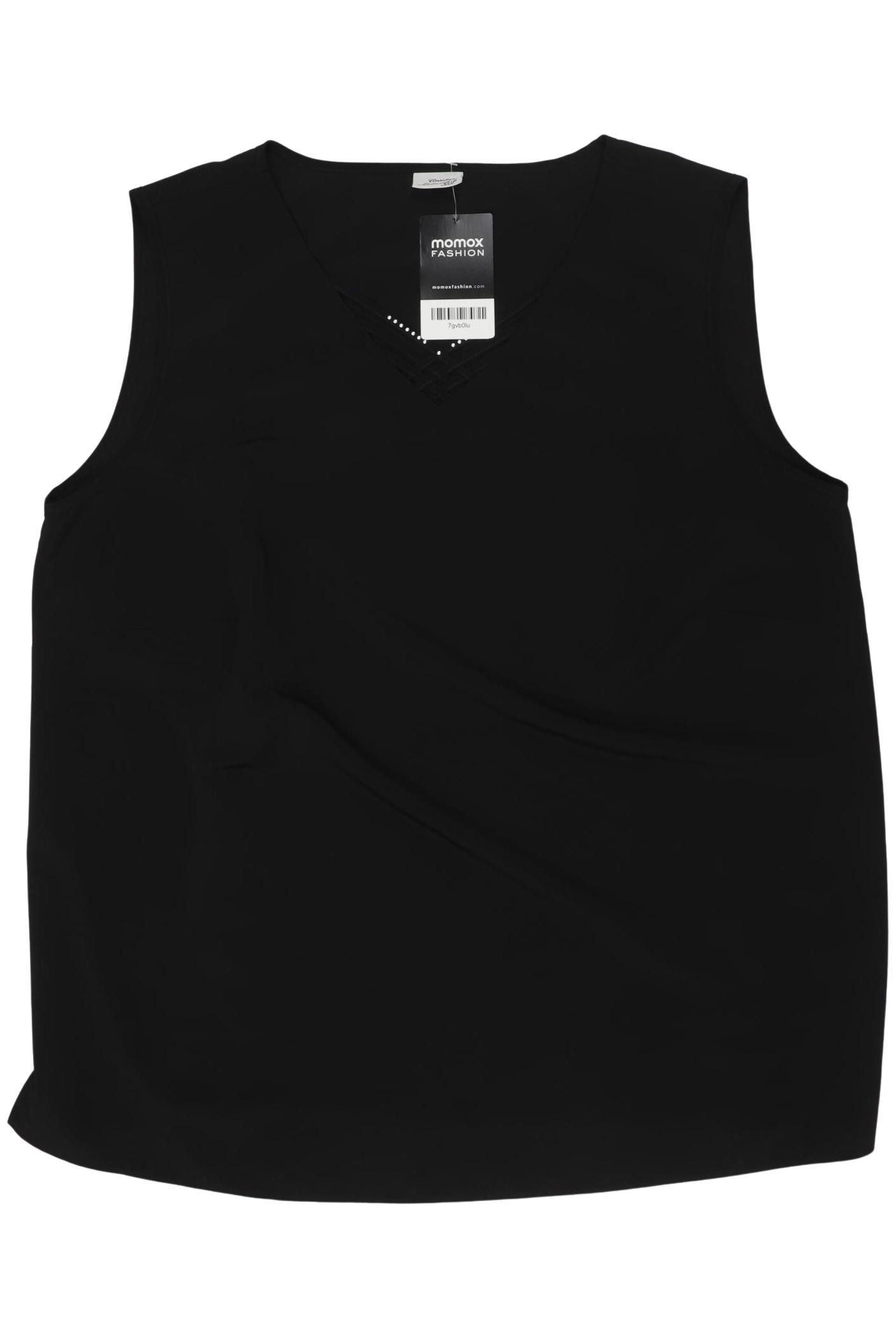 

Atelier Goldner Schnitt Damen Top, schwarz, Gr. 48