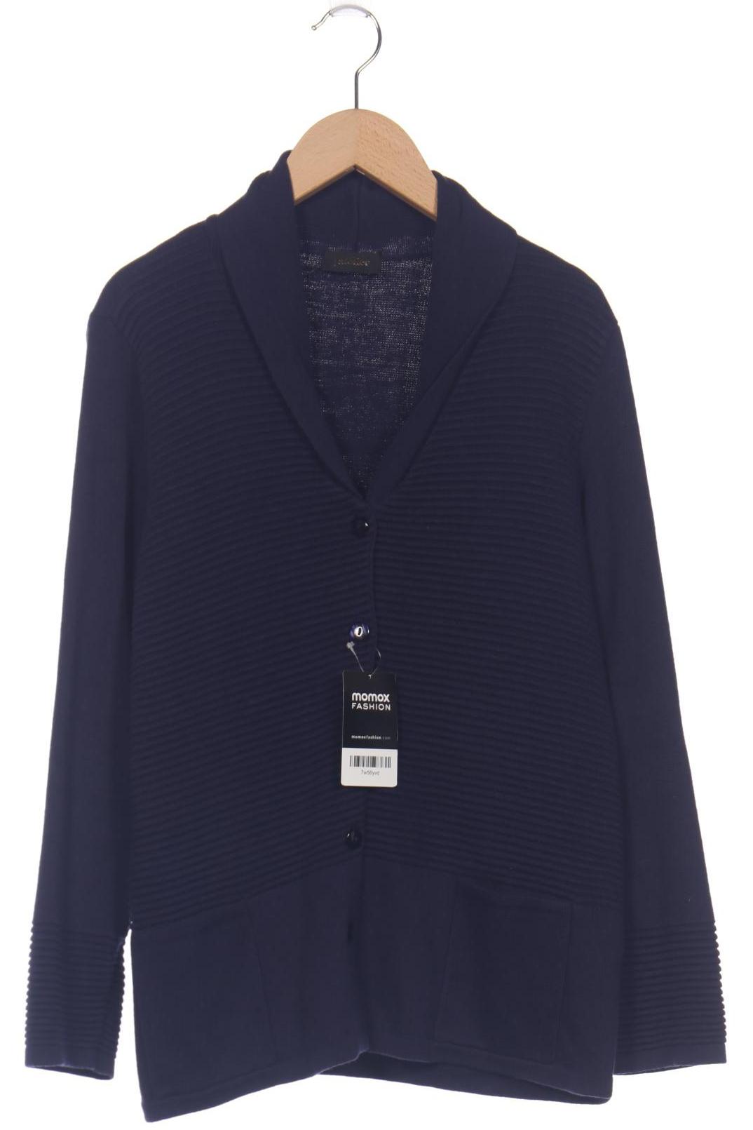 

Atelier Goldner Schnitt Damen Strickjacke, marineblau, Gr. 16