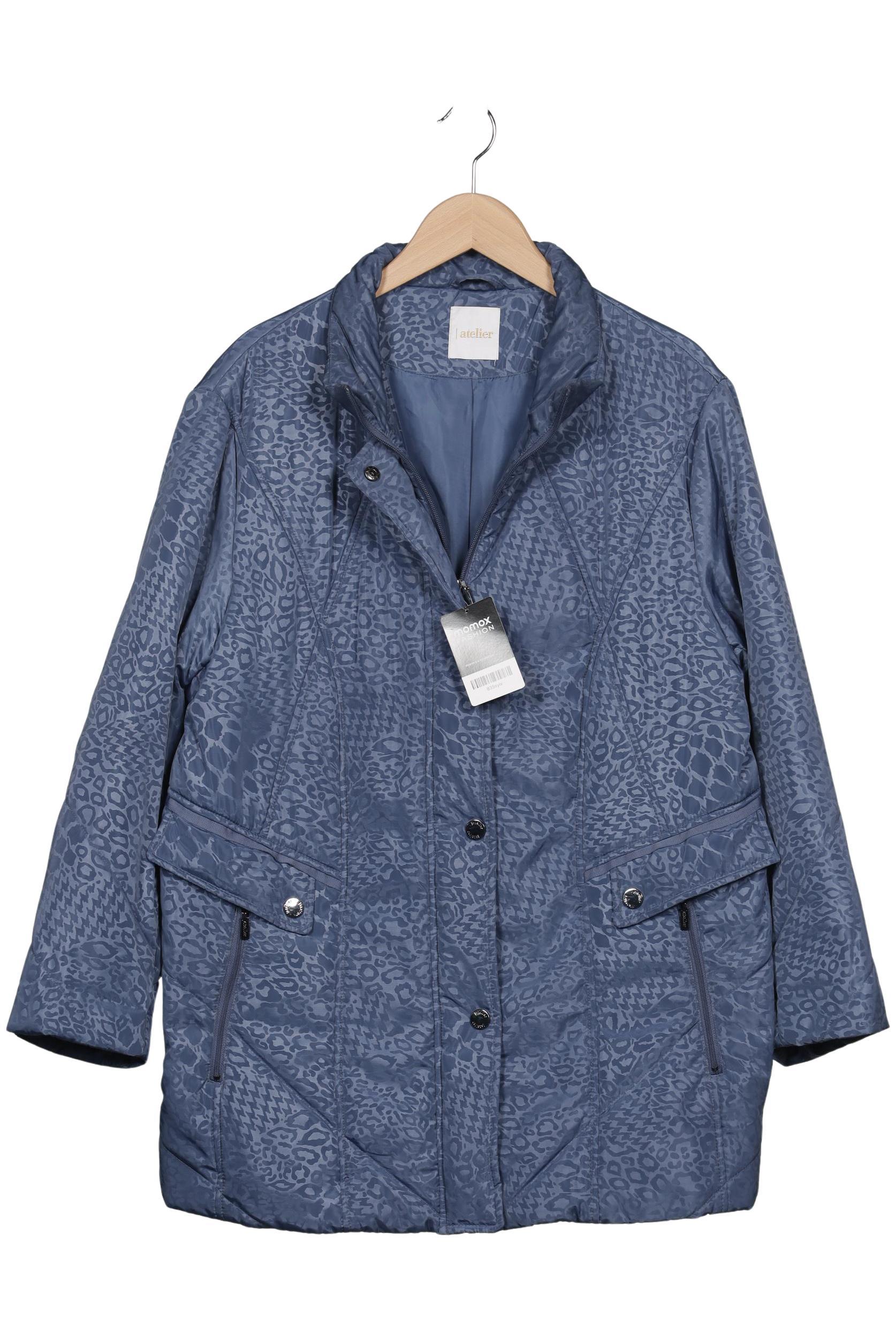 

Atelier Goldner Schnitt Damen Jacke, blau, Gr. 24