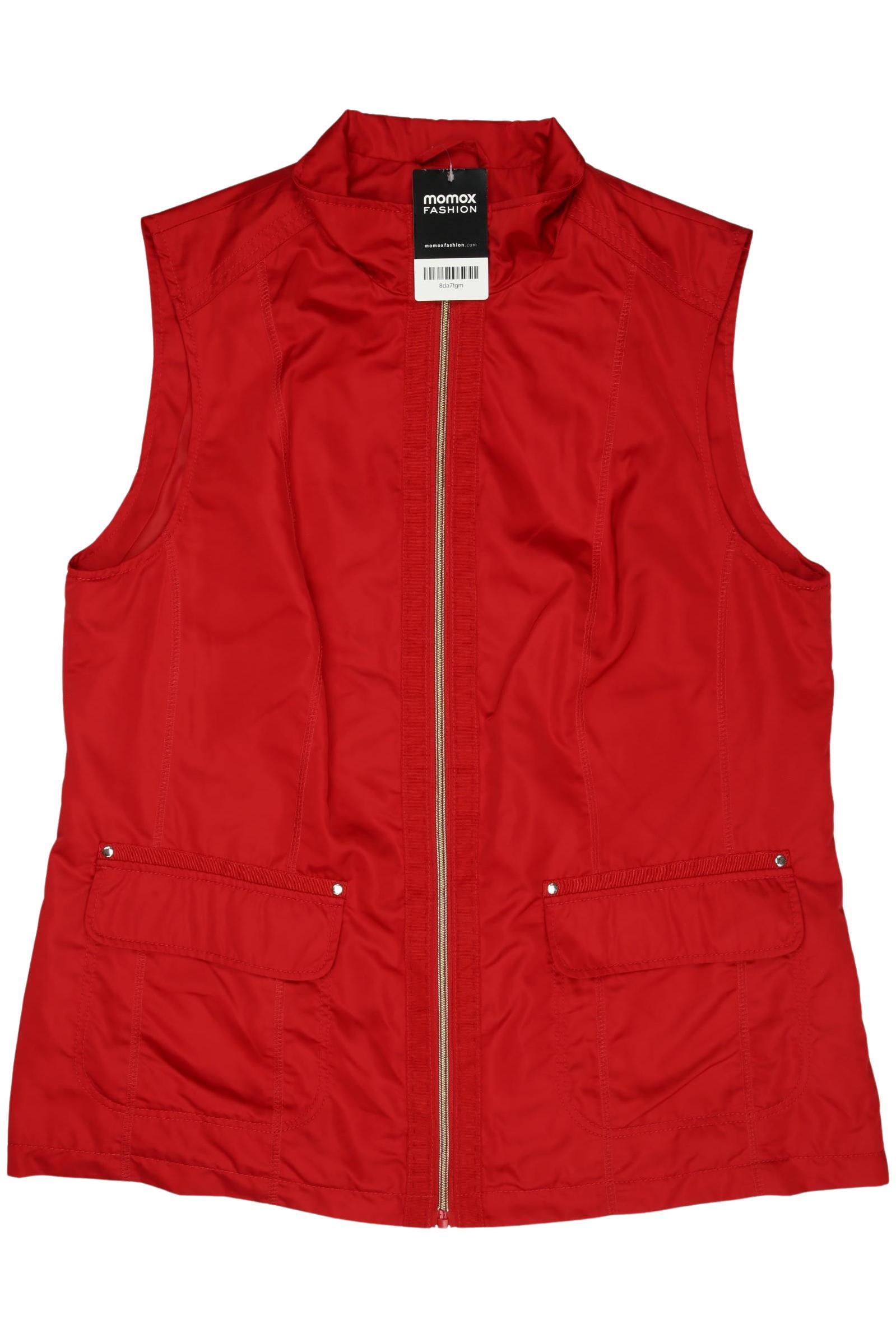 

Atelier Goldner Schnitt Damen Weste, rot, Gr. 44