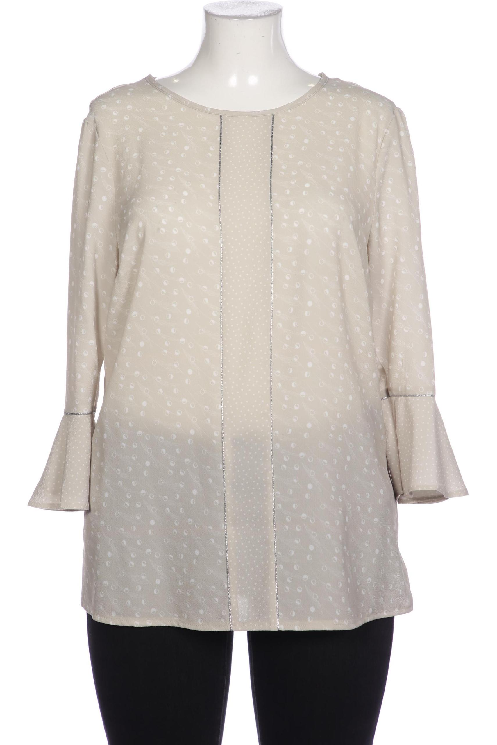 

Atelier Goldner Schnitt Damen Bluse, beige, Gr. 46