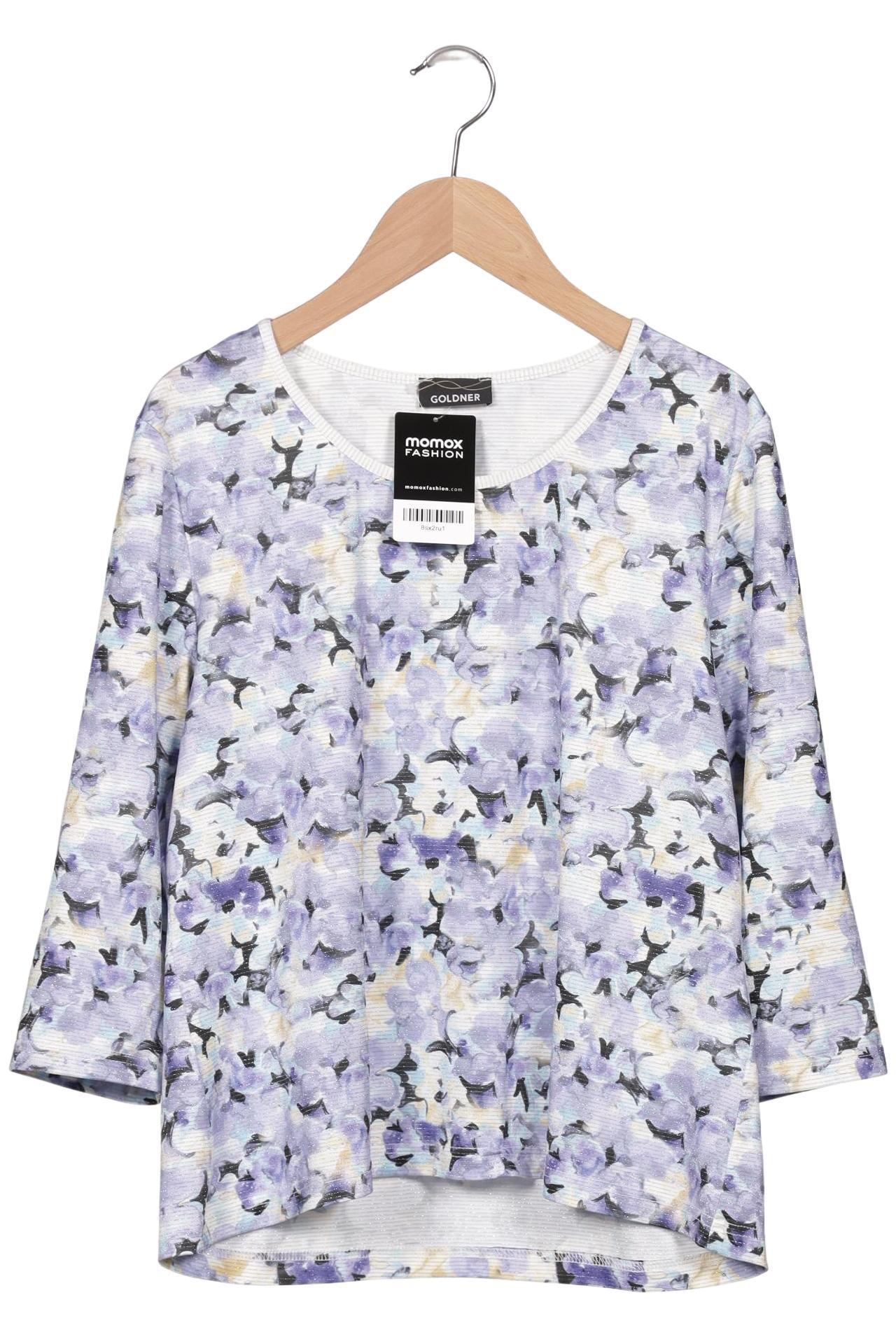 Thumbnail - Atelier Goldner Schnitt Damen Langarmshirt, flieder, Gr. 38