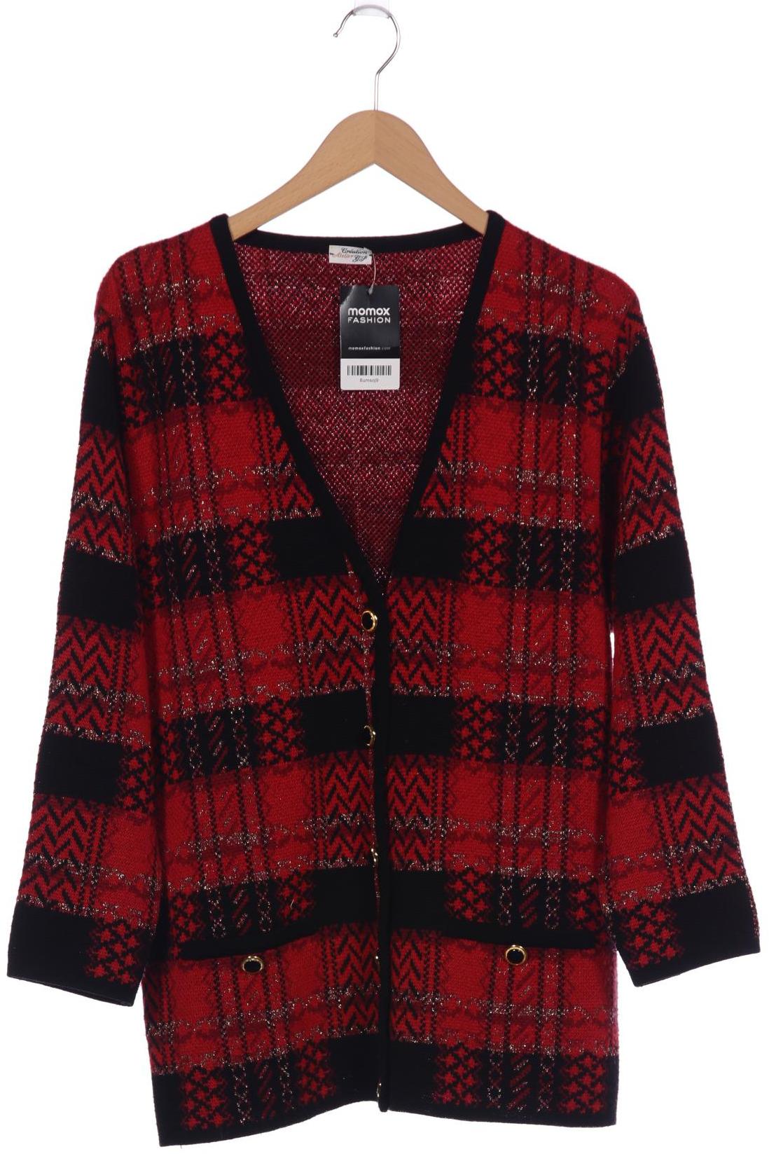 

Atelier Goldner Schnitt Damen Strickjacke, rot