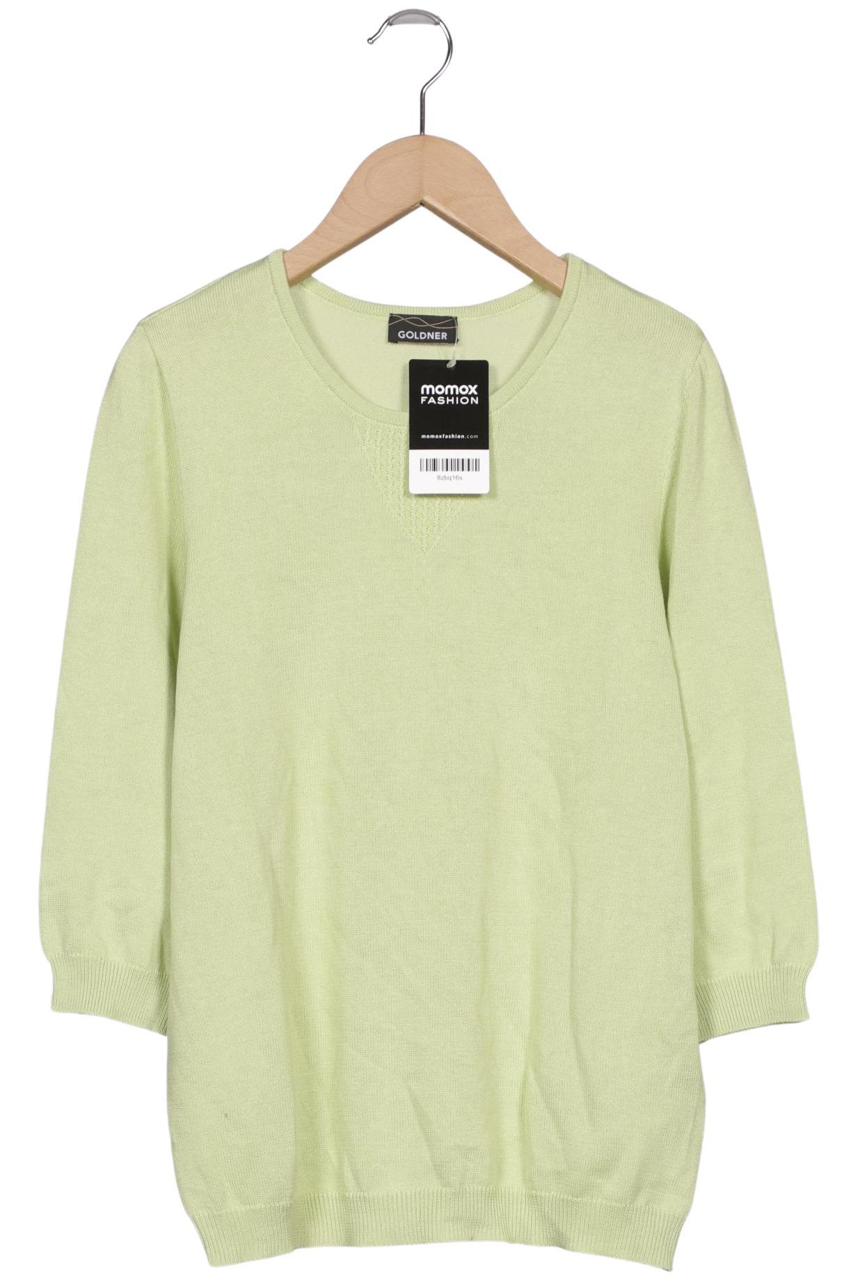 

Atelier Goldner Schnitt Damen Pullover, hellgrün, Gr. 12