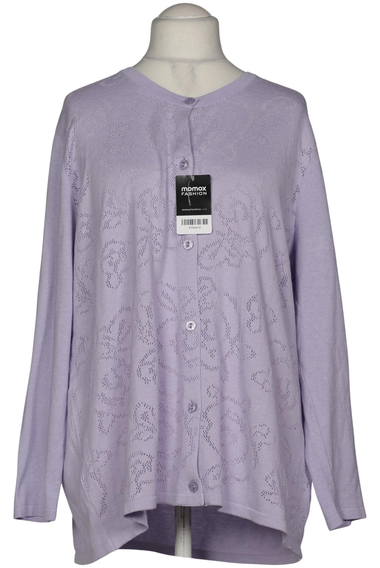 

Atelier Goldner Schnitt Damen Strickjacke, flieder, Gr. 54