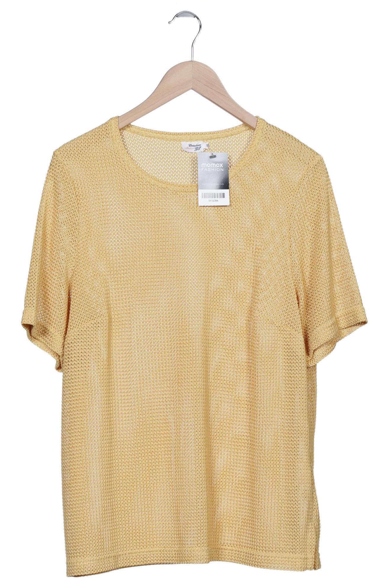 

Atelier Goldner Schnitt Damen T-Shirt, gelb, Gr. 46