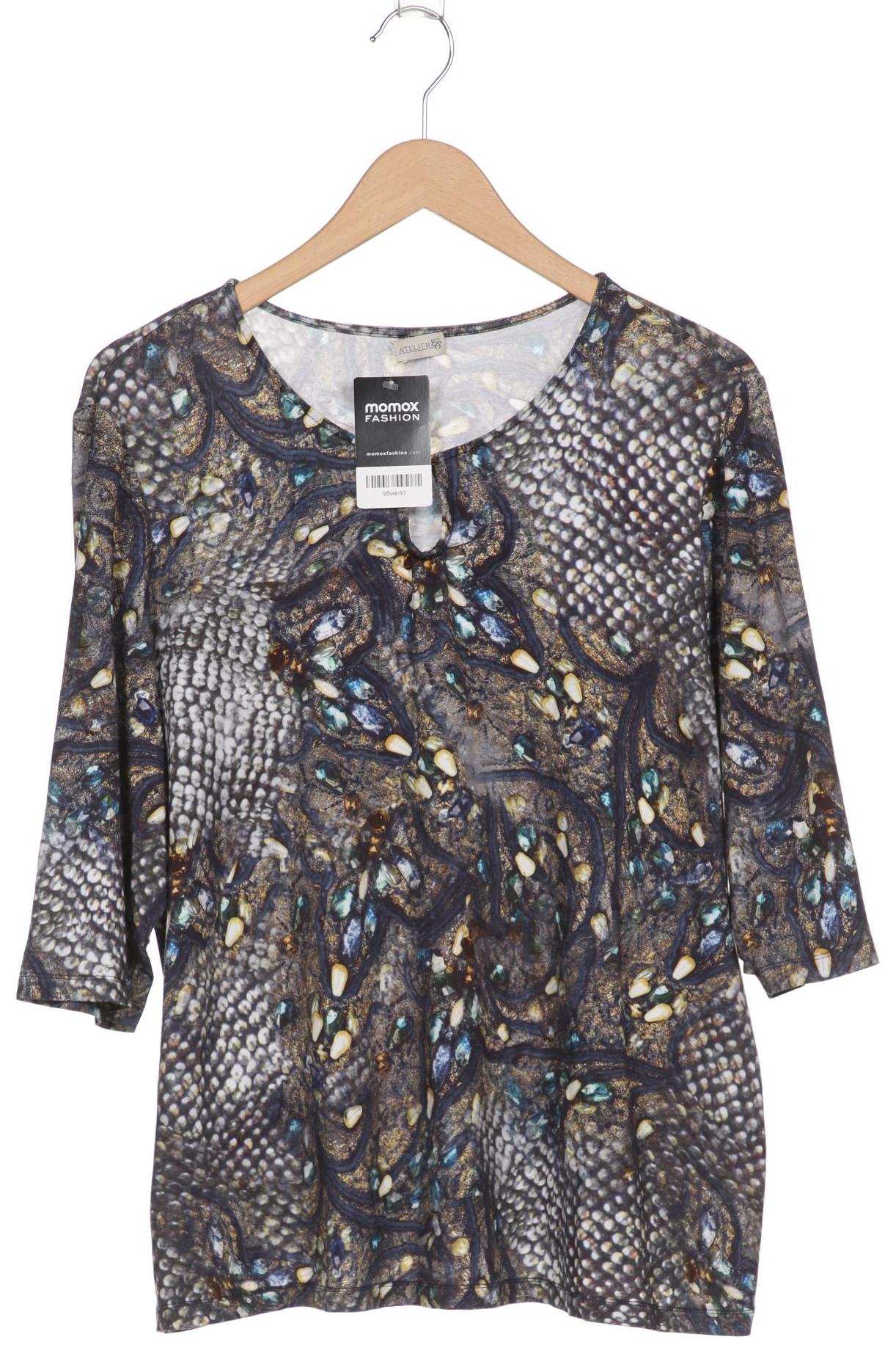 

Atelier Goldner Schnitt Damen Langarmshirt, mehrfarbig