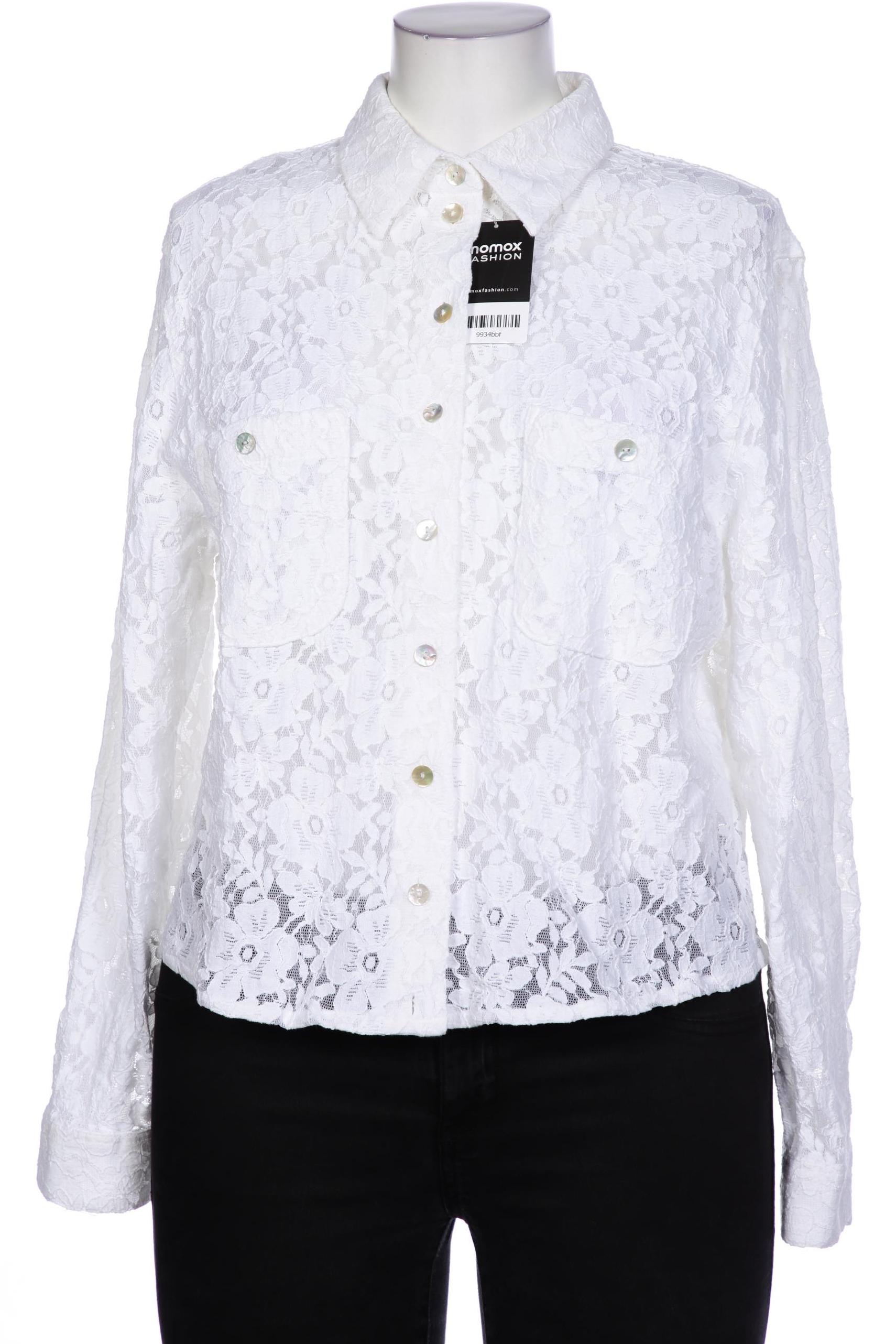 

Atelier Goldner Schnitt Damen Bluse, weiß, Gr. 46