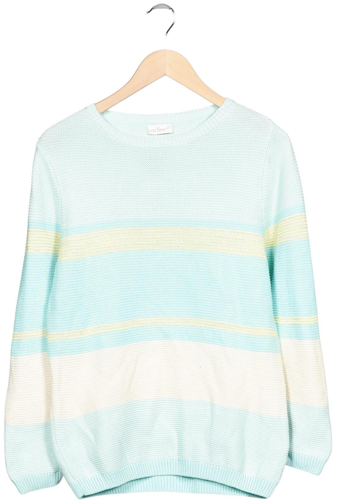 

Atelier Goldner Schnitt Damen Pullover, mehrfarbig, Gr. 14