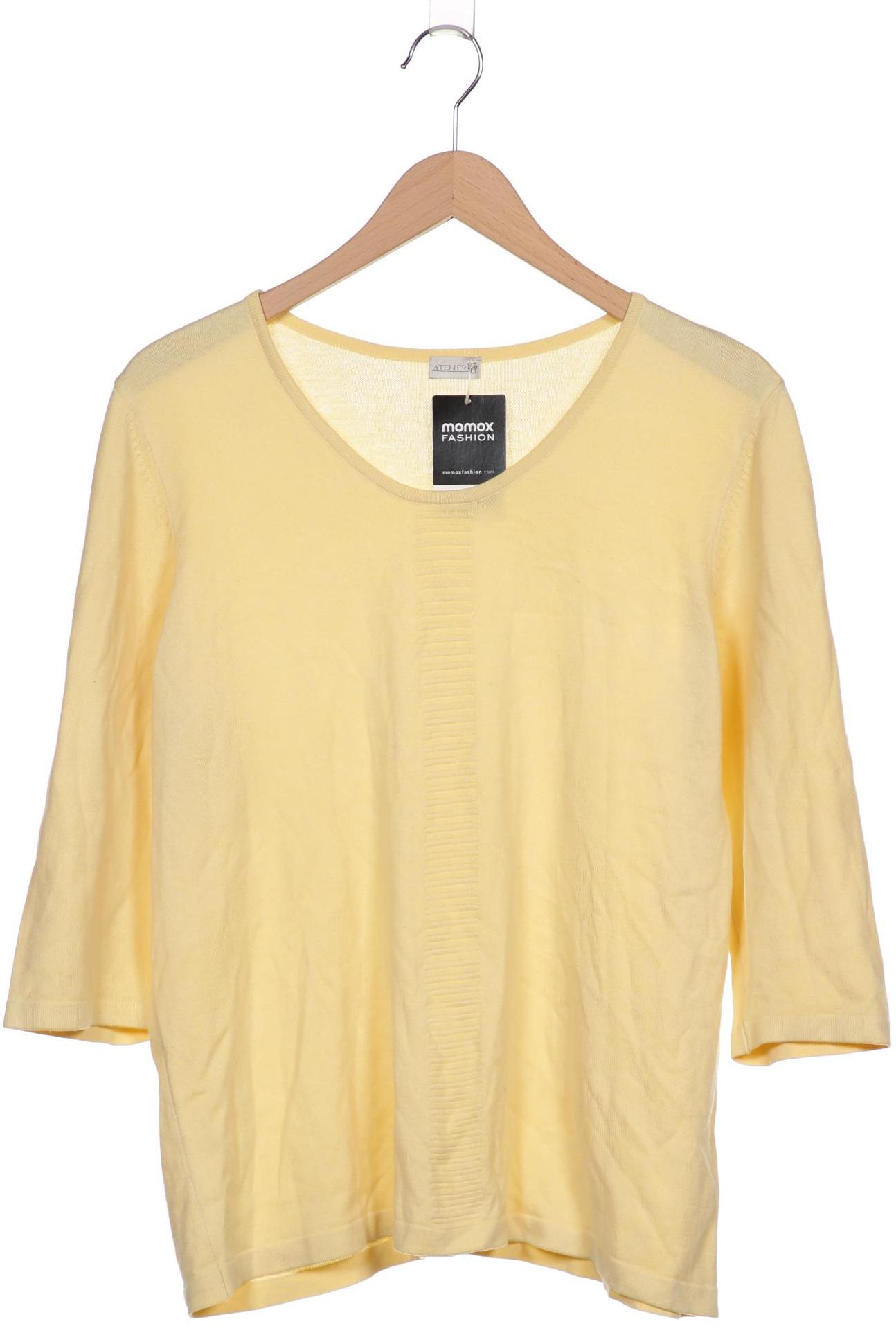 

Atelier Goldner Schnitt Damen Pullover, gelb