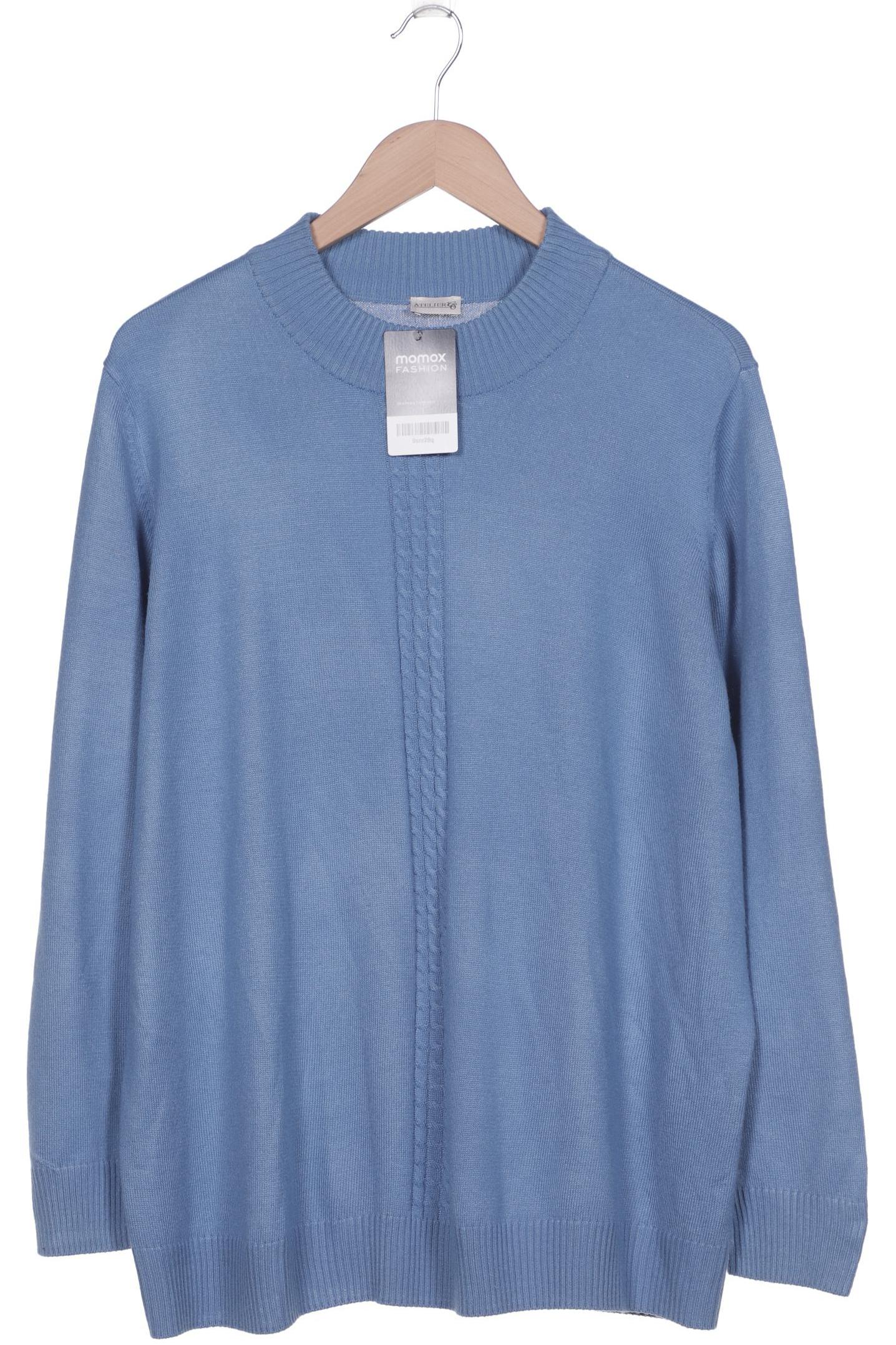 

Atelier Goldner Schnitt Damen Pullover, blau