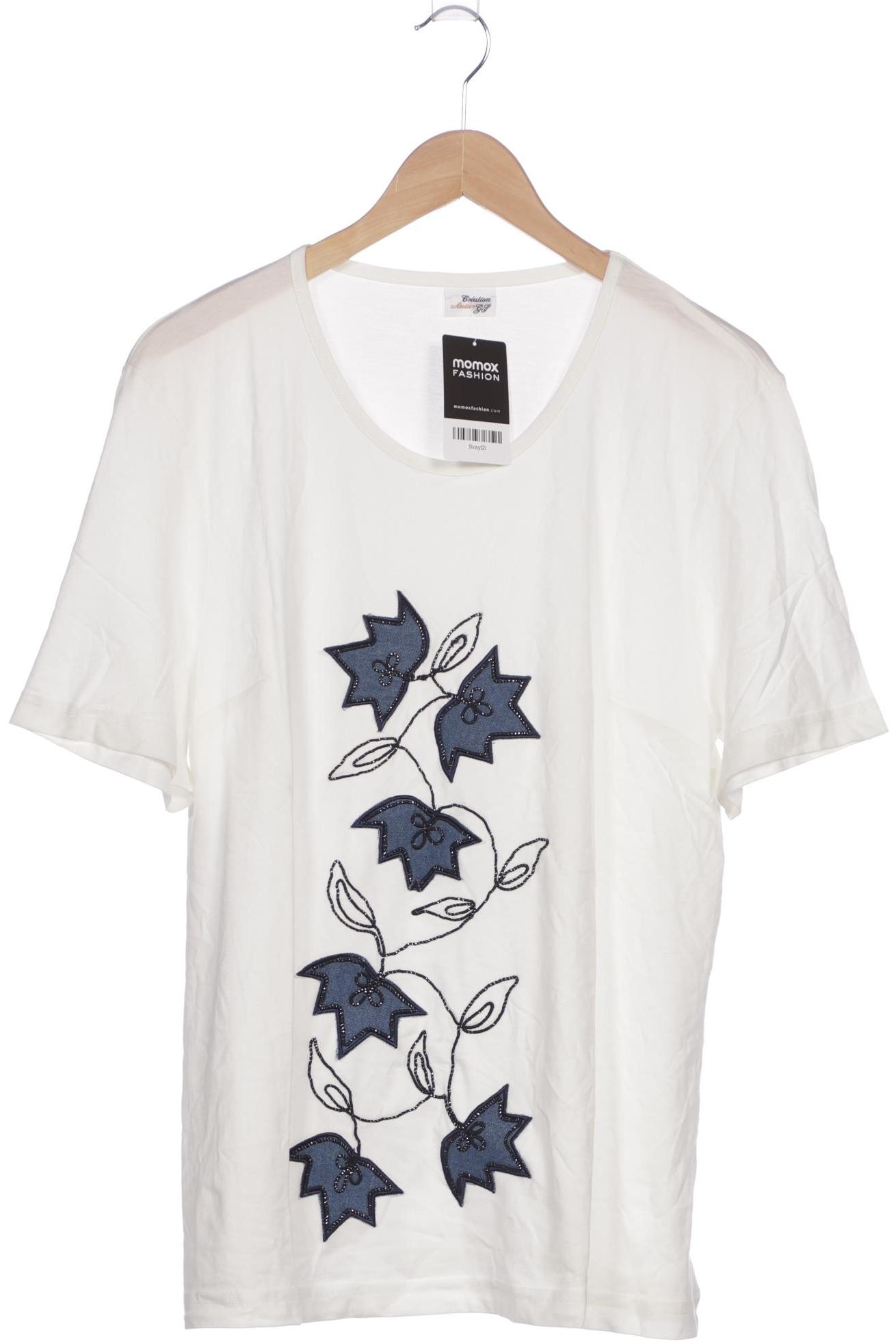 

Atelier Goldner Schnitt Damen T-Shirt, cremeweiß, Gr. 44