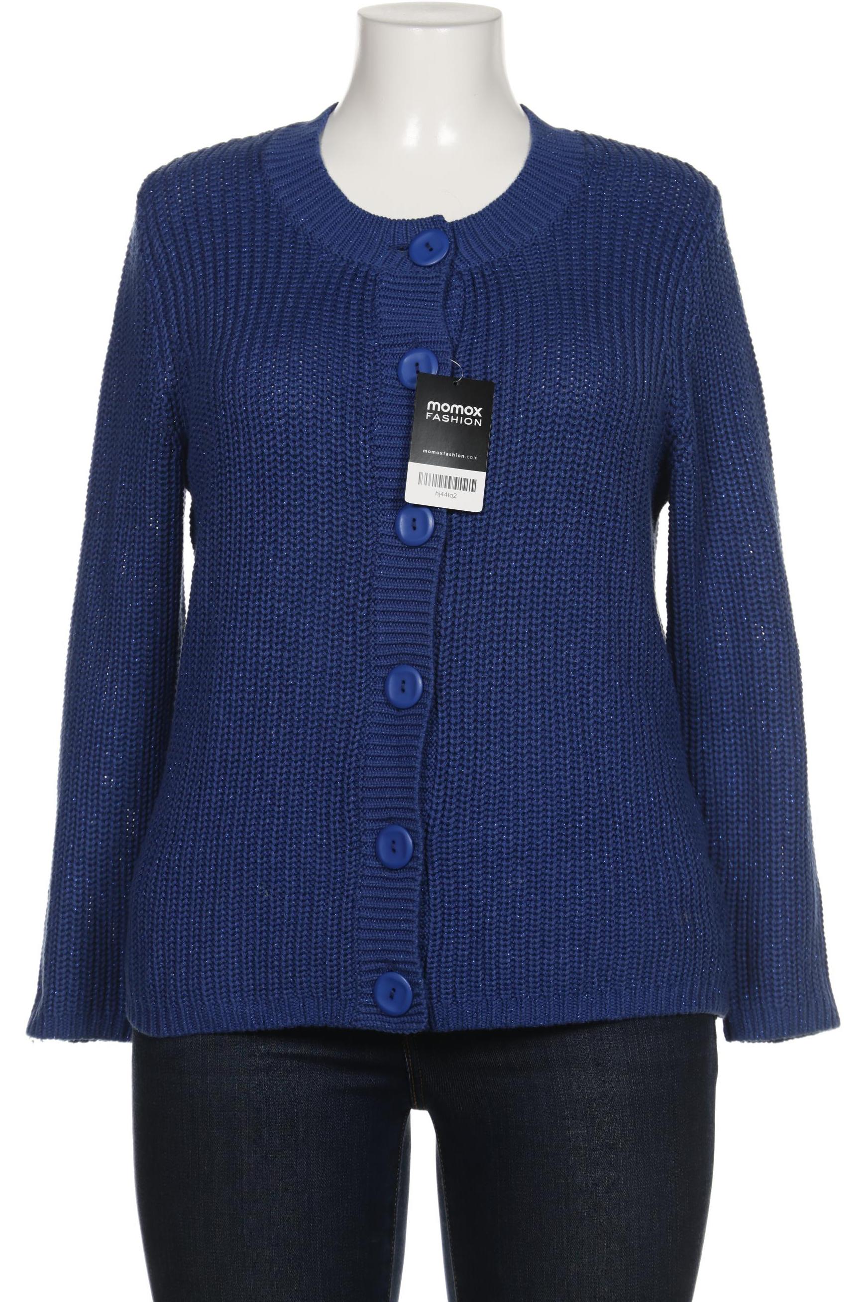 

Atelier Goldner Schnitt Damen Strickjacke, blau