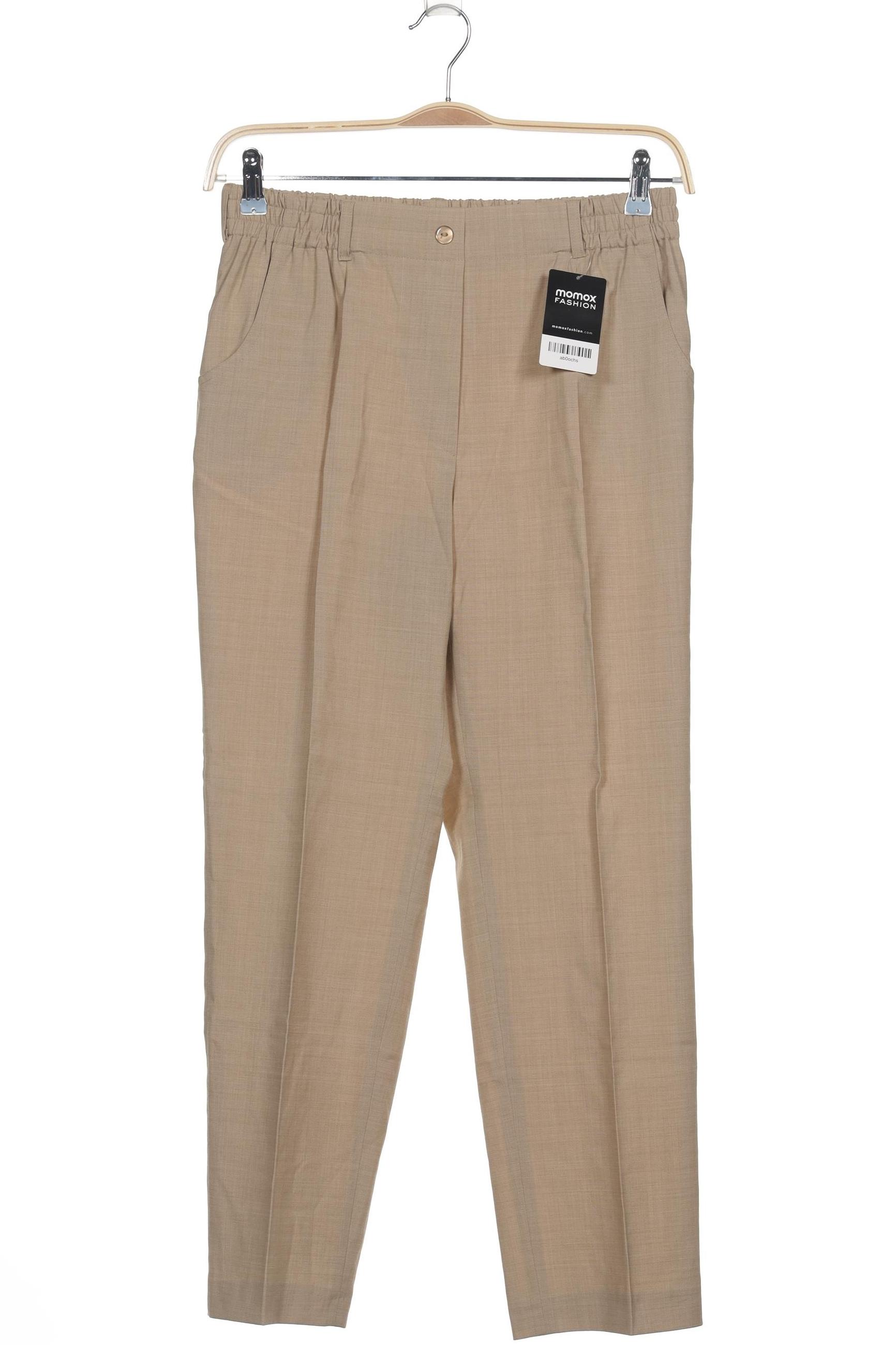 

Atelier Goldner Schnitt Damen Stoffhose, beige, Gr. 28