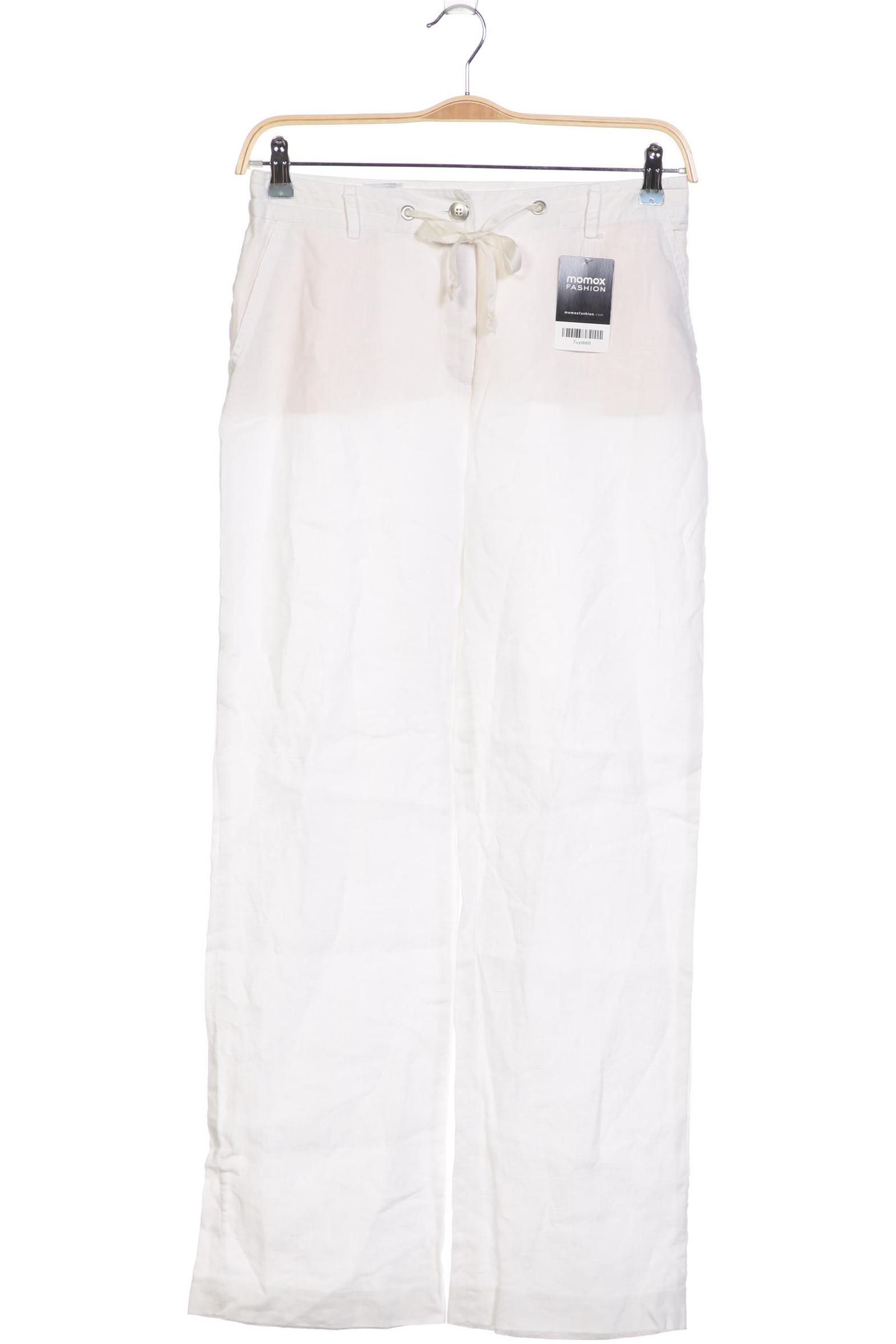 

Atelier Goldner Schnitt Damen Stoffhose, weiß, Gr. 38