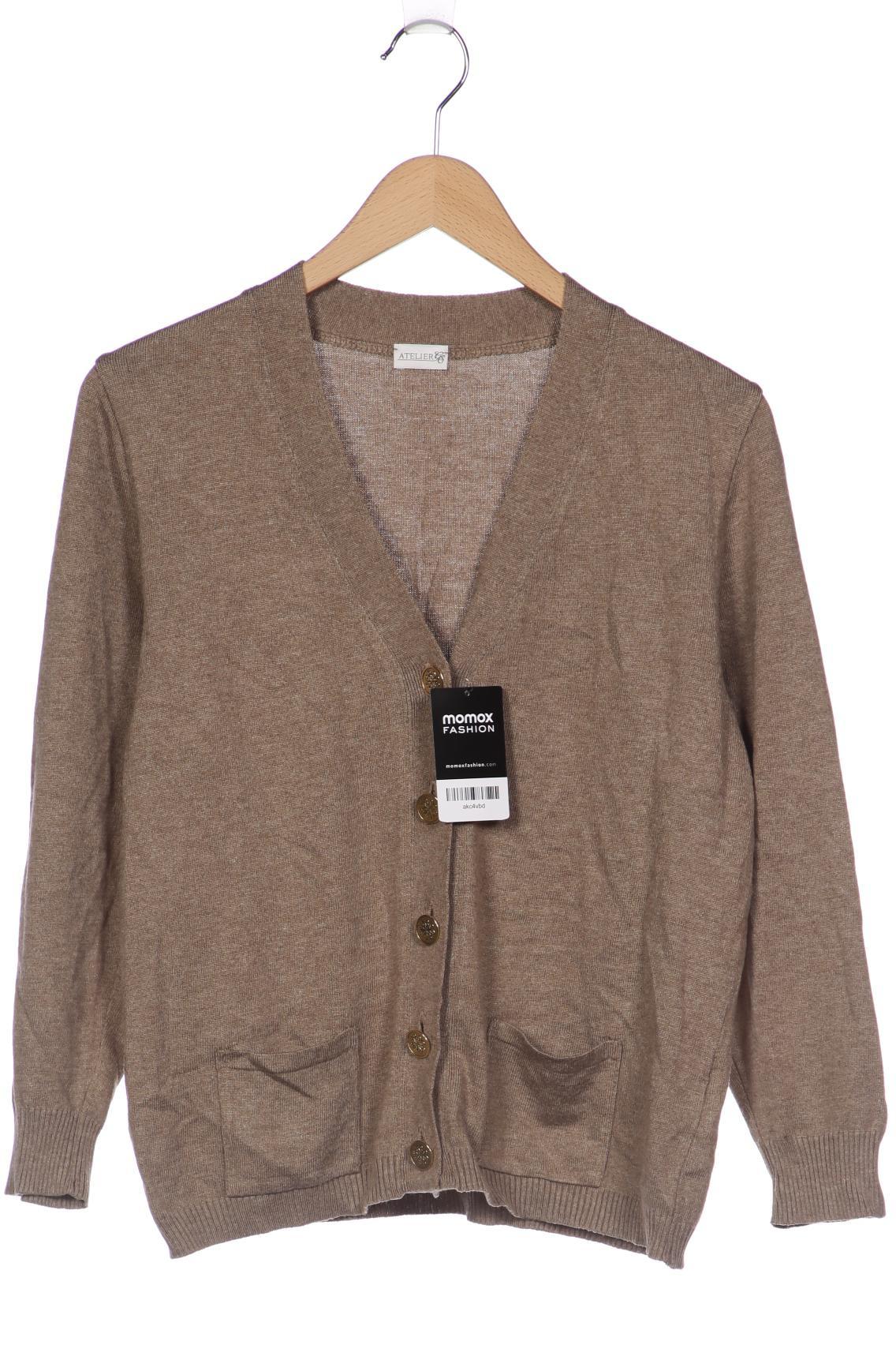 

Atelier Goldner Schnitt Damen Strickjacke, braun