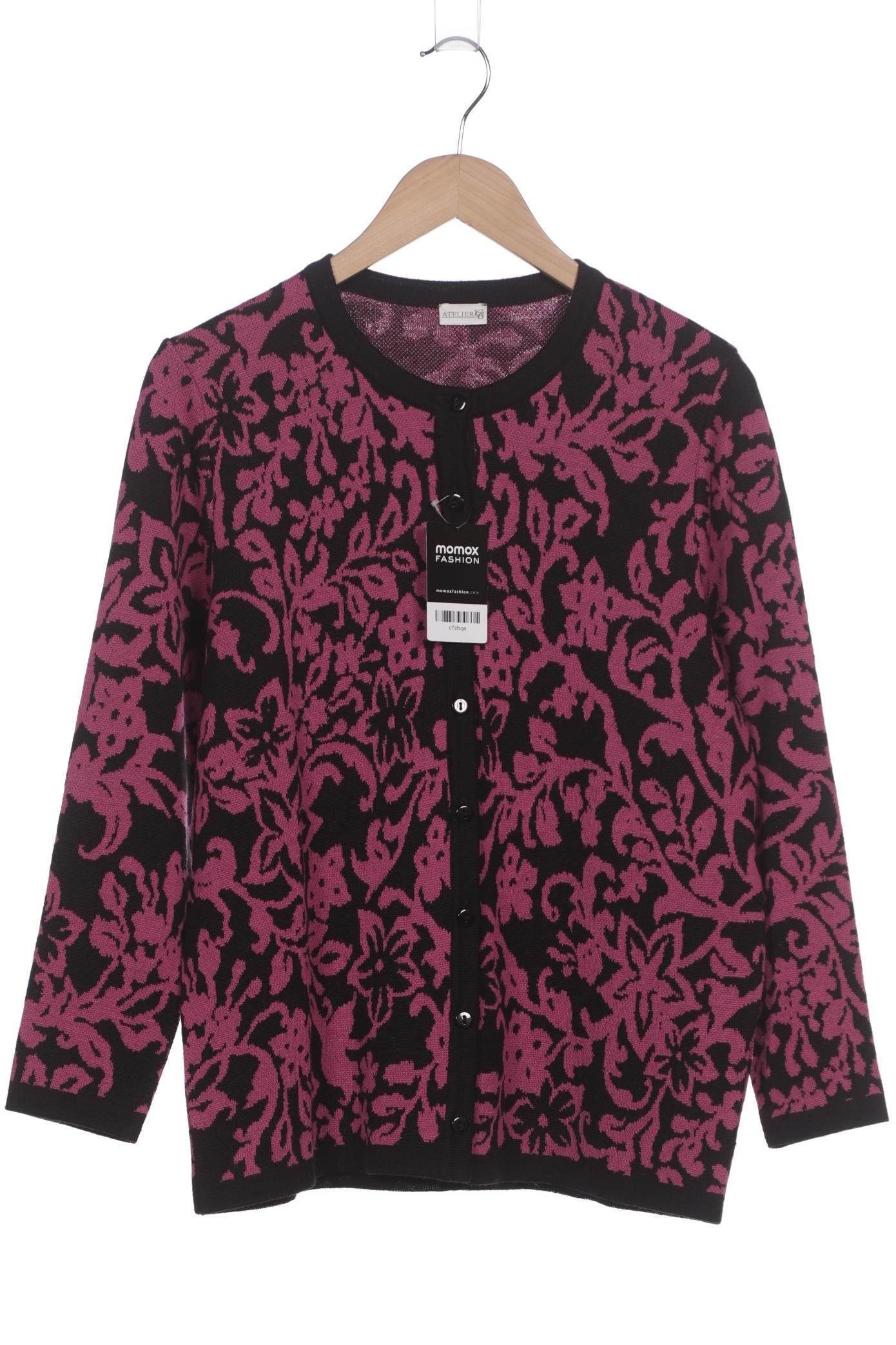 

Atelier Goldner Schnitt Damen Strickjacke, pink, Gr. 16