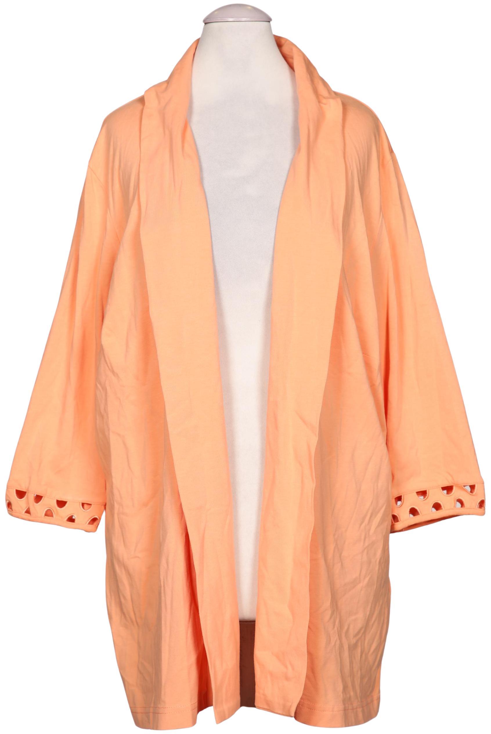 

Atelier Goldner Schnitt Damen Strickjacke, orange, Gr. 48