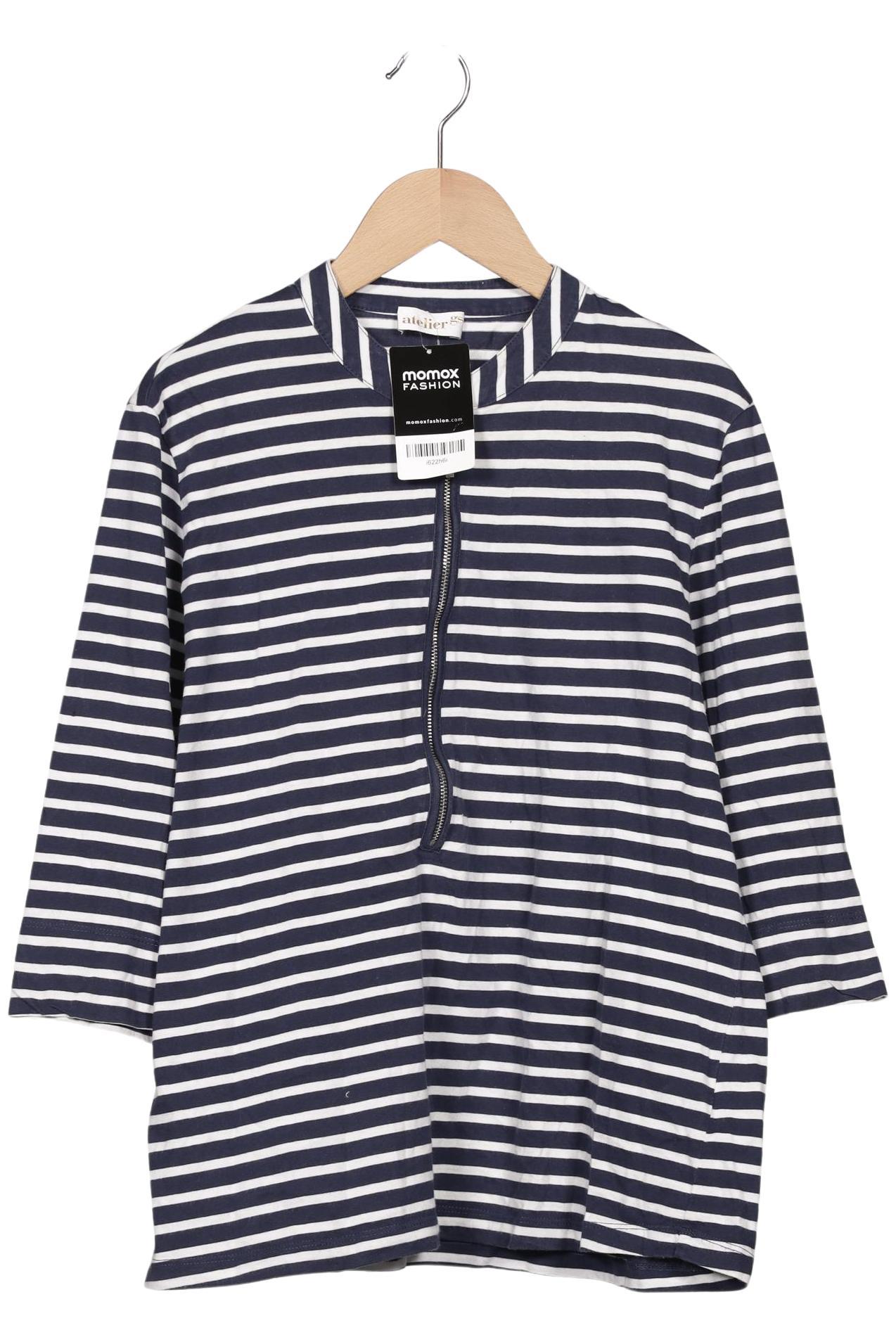 

Atelier Goldner Schnitt Damen Langarmshirt, mehrfarbig, Gr. 18