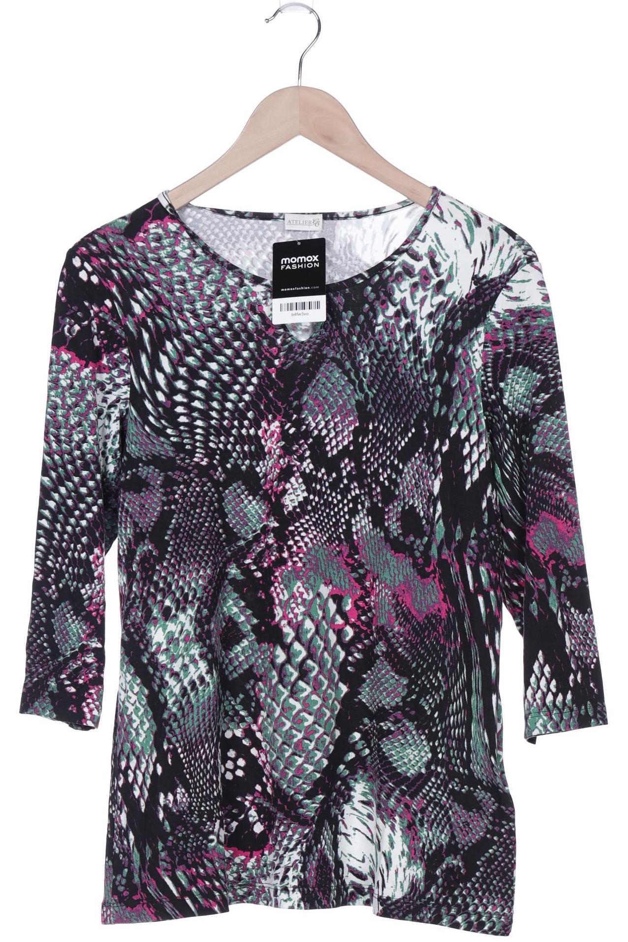 

Atelier Goldner Schnitt Damen Langarmshirt, schwarz, Gr. 12