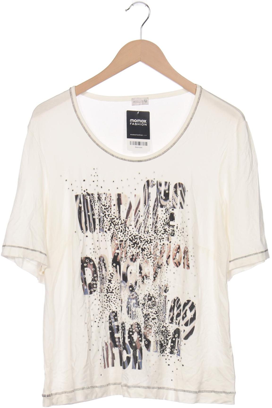 

Atelier Goldner Schnitt Damen T-Shirt, cremeweiß