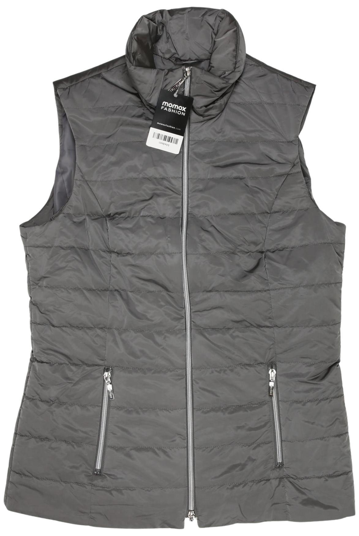 

Atelier Goldner Schnitt Damen Weste, grau, Gr. 38